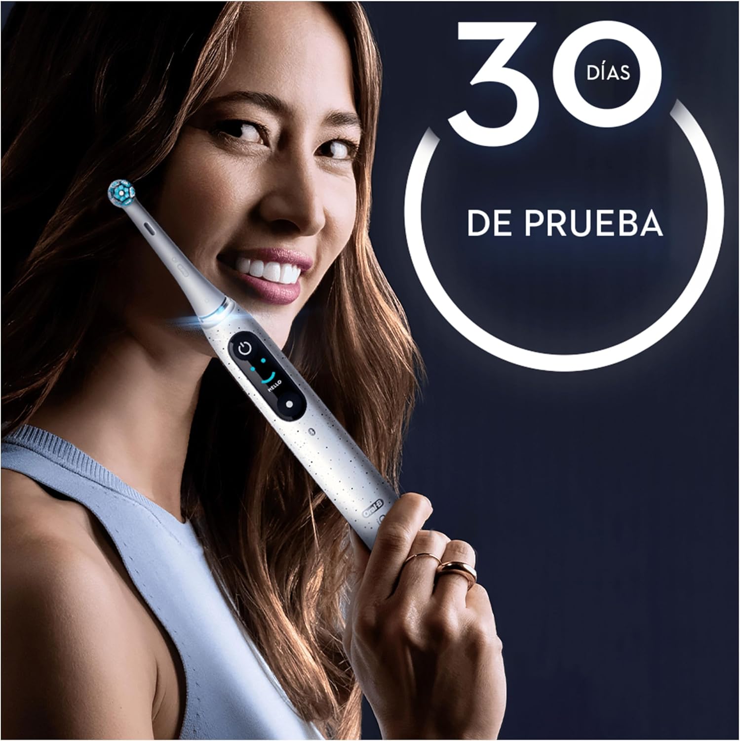 Oral-B iO 10 Electric Toothbrush with Rechargeable Handle, 3 Replacement Heads and Travel Case with Charger, Designed by Braun, Original Gifts for Women and Men - Black