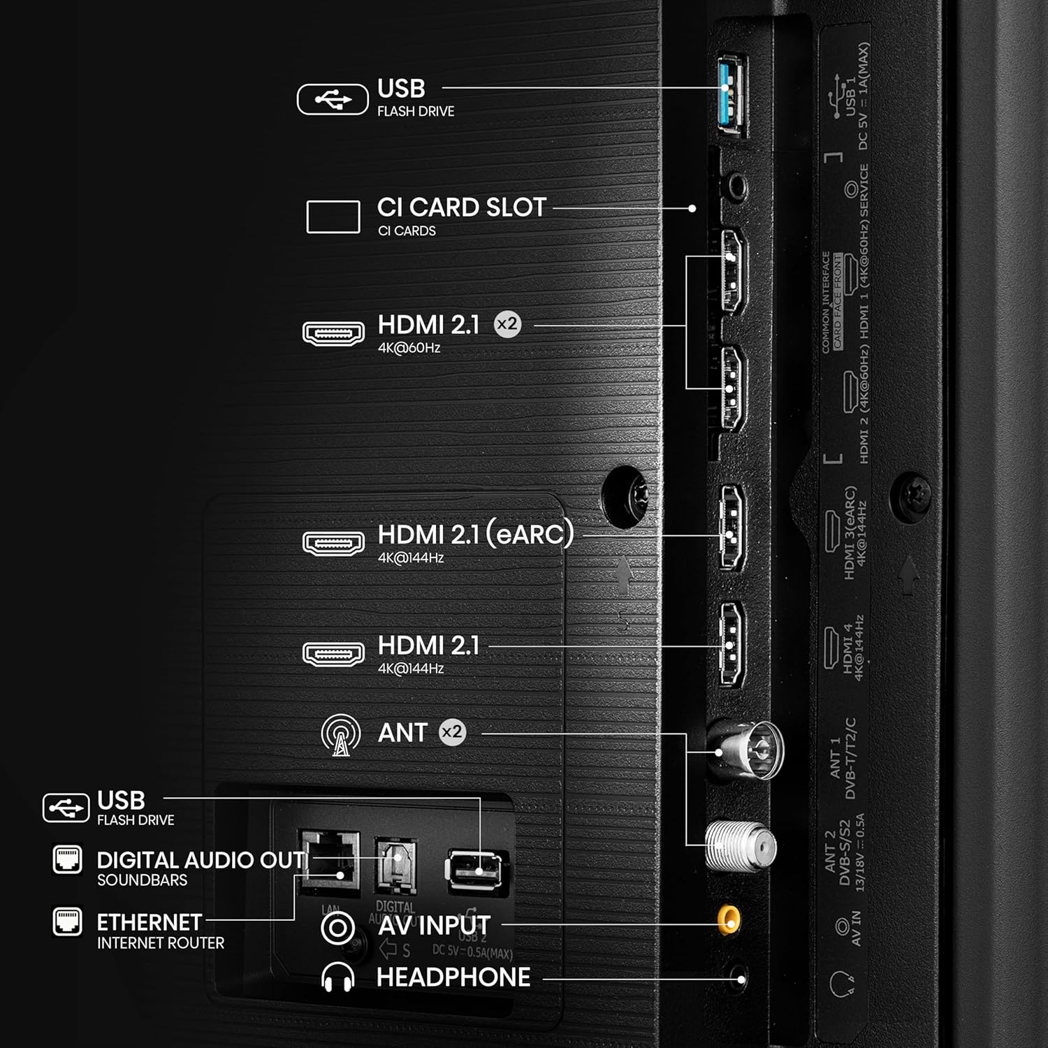 Hisense 65U7NQ 164cm (65-inch) TV
