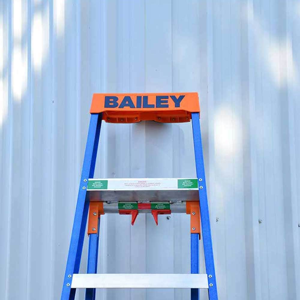 BAILEY 2.4m SLS 3-in-1 150kg Fibreglass Ladder FS13886