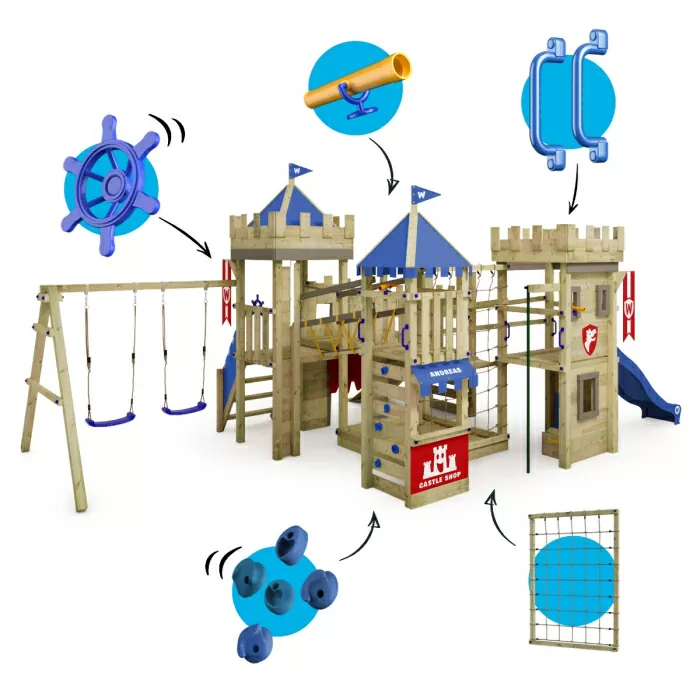 Climbing frame Wickey Prime The Dancing Dragon