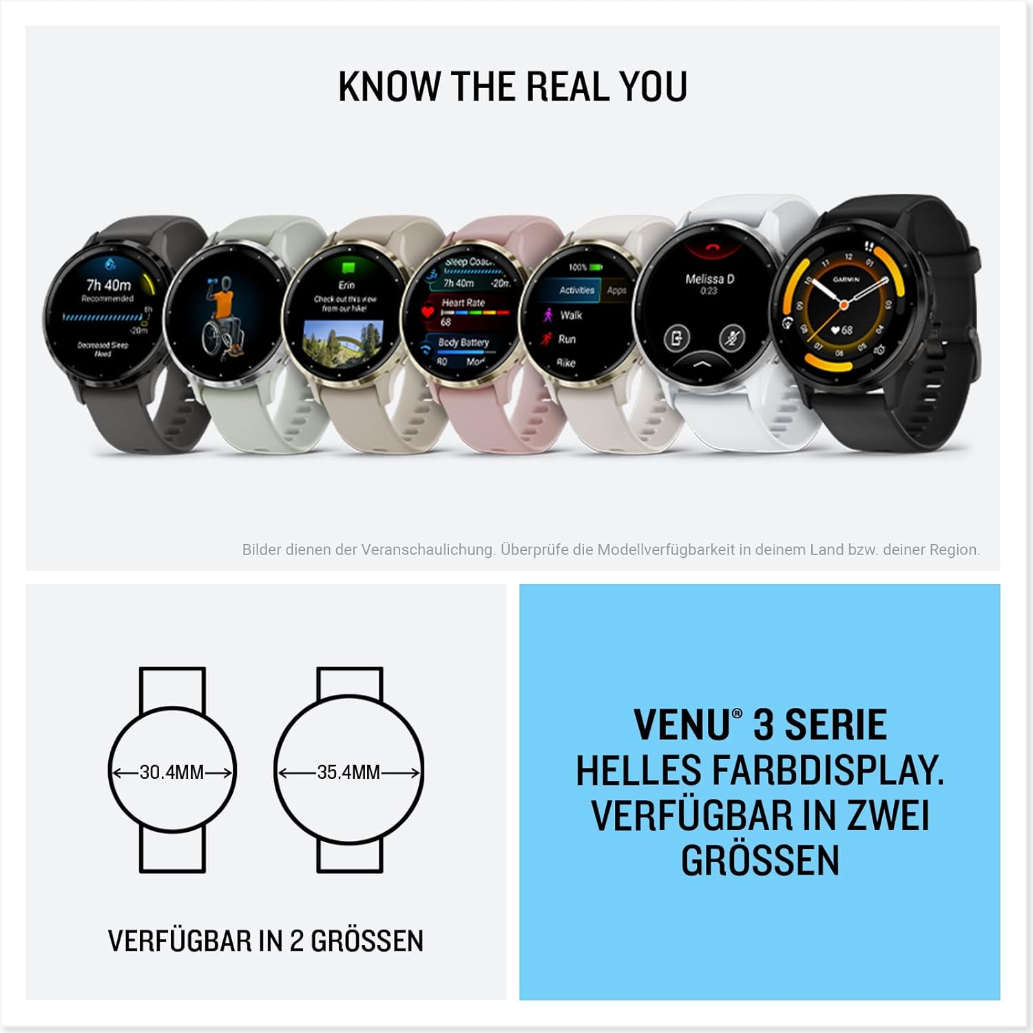 Garmin Venu 3 45mm – Fitness Smartwatch, 1.4