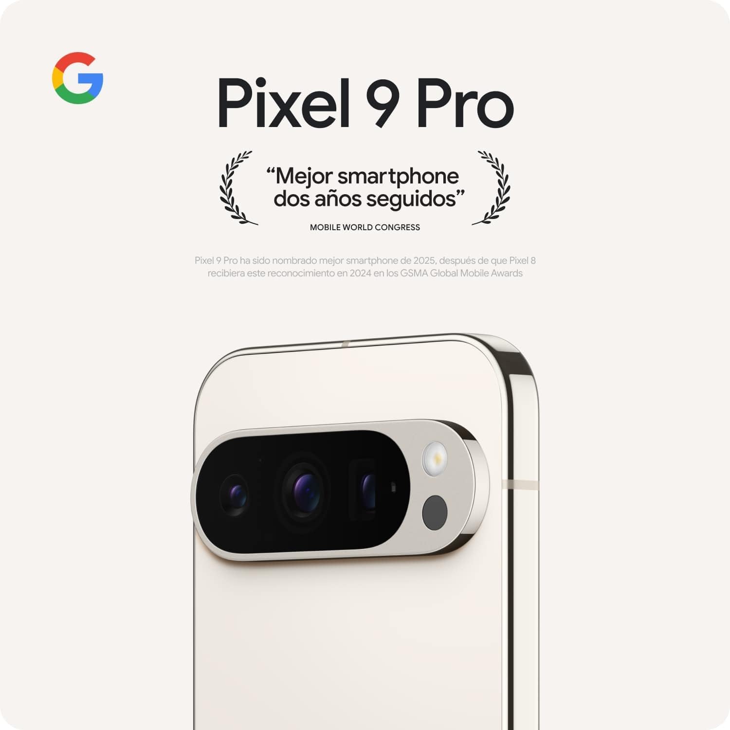 Google Pixel 9 Pro - Unlocked Android Smartphone with Gemini, Triple Rear Camera System, 24-Hour Battery Life and 6.3
