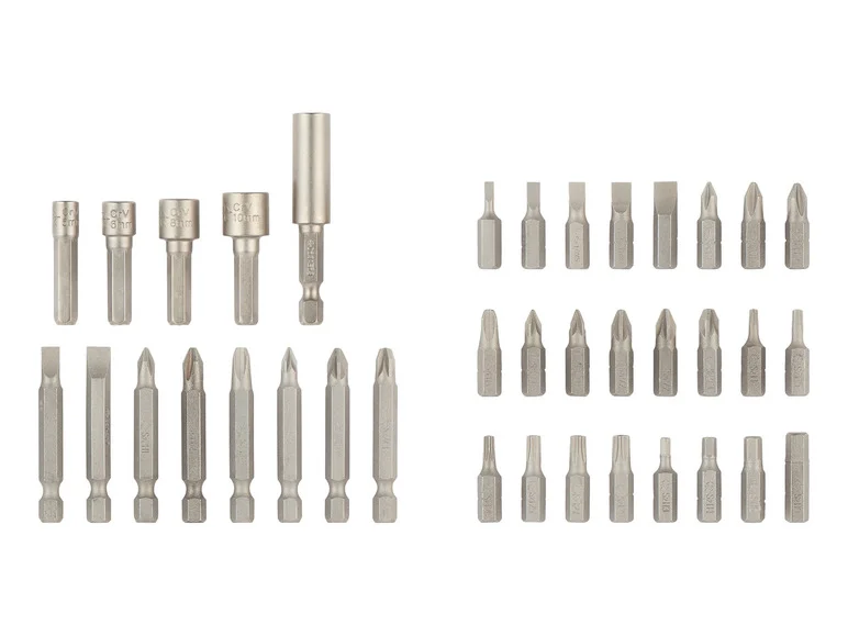 PARKSIDE Set de forets et d'embouts PBB 4 C2