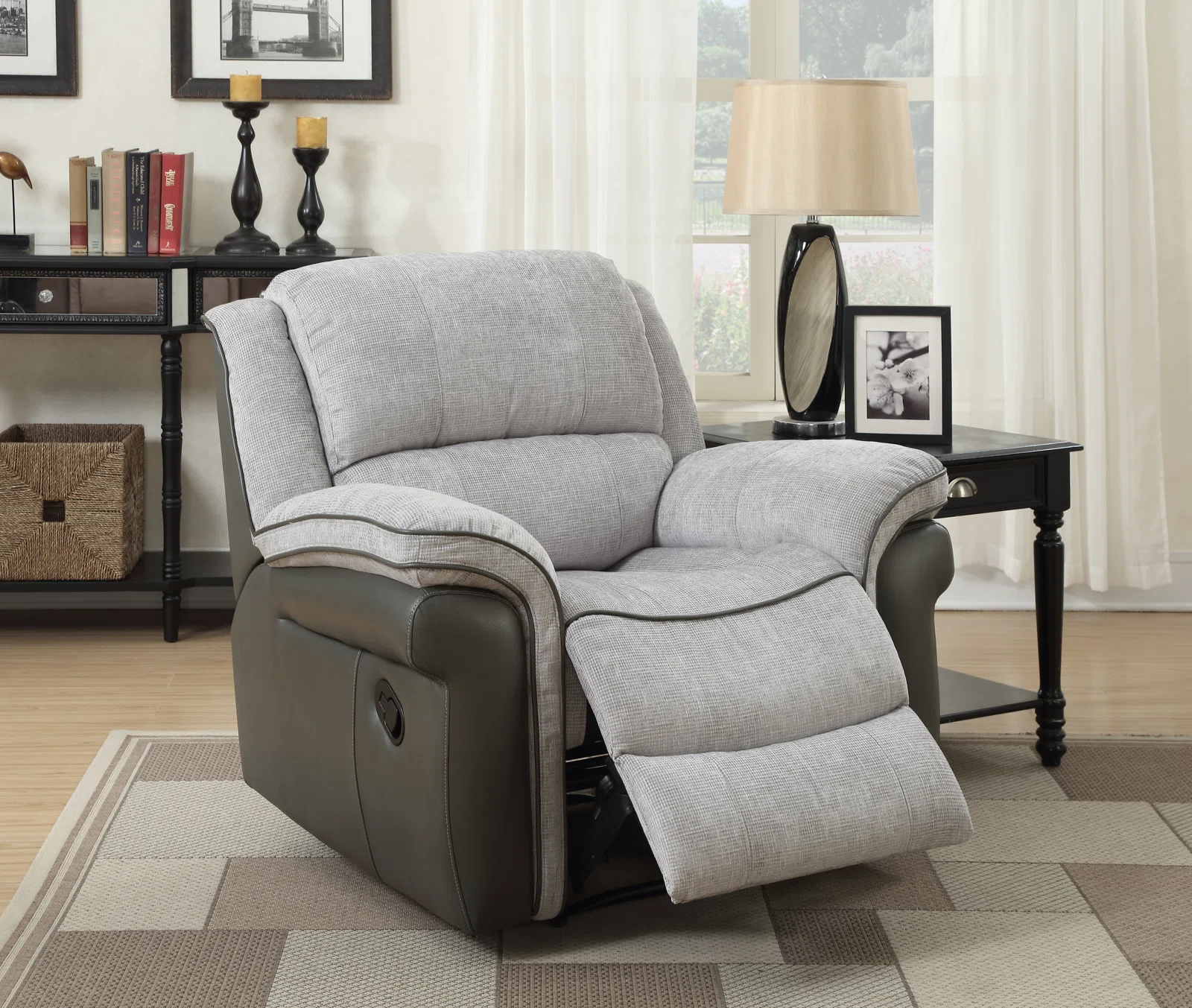 Arras Faux Leather Recliner