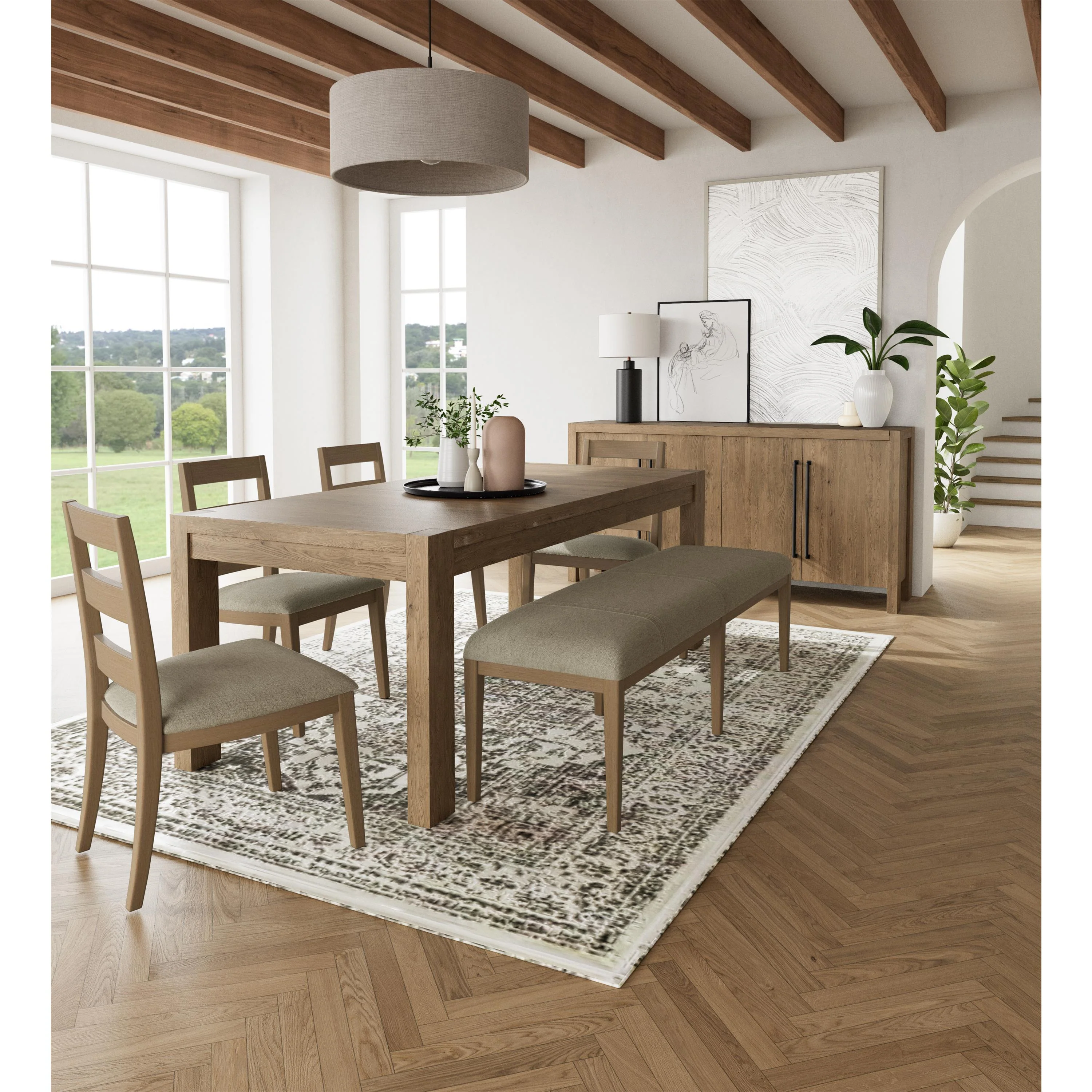 Dune Extendable 84-102 Dining Table