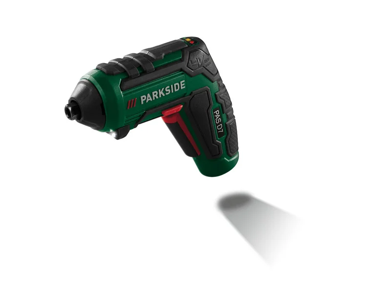 PARKSIDE Visseuse sans fil avec embouts interchangeables PAS D7