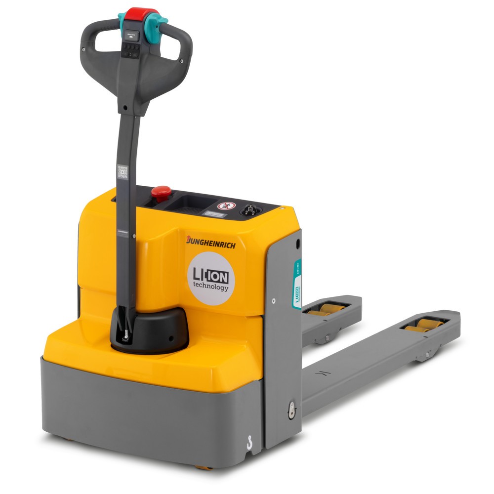 Jungheinrich EJE M15 electric pallet truck. load capacity 1.500 kg. fork length 1.150 mm