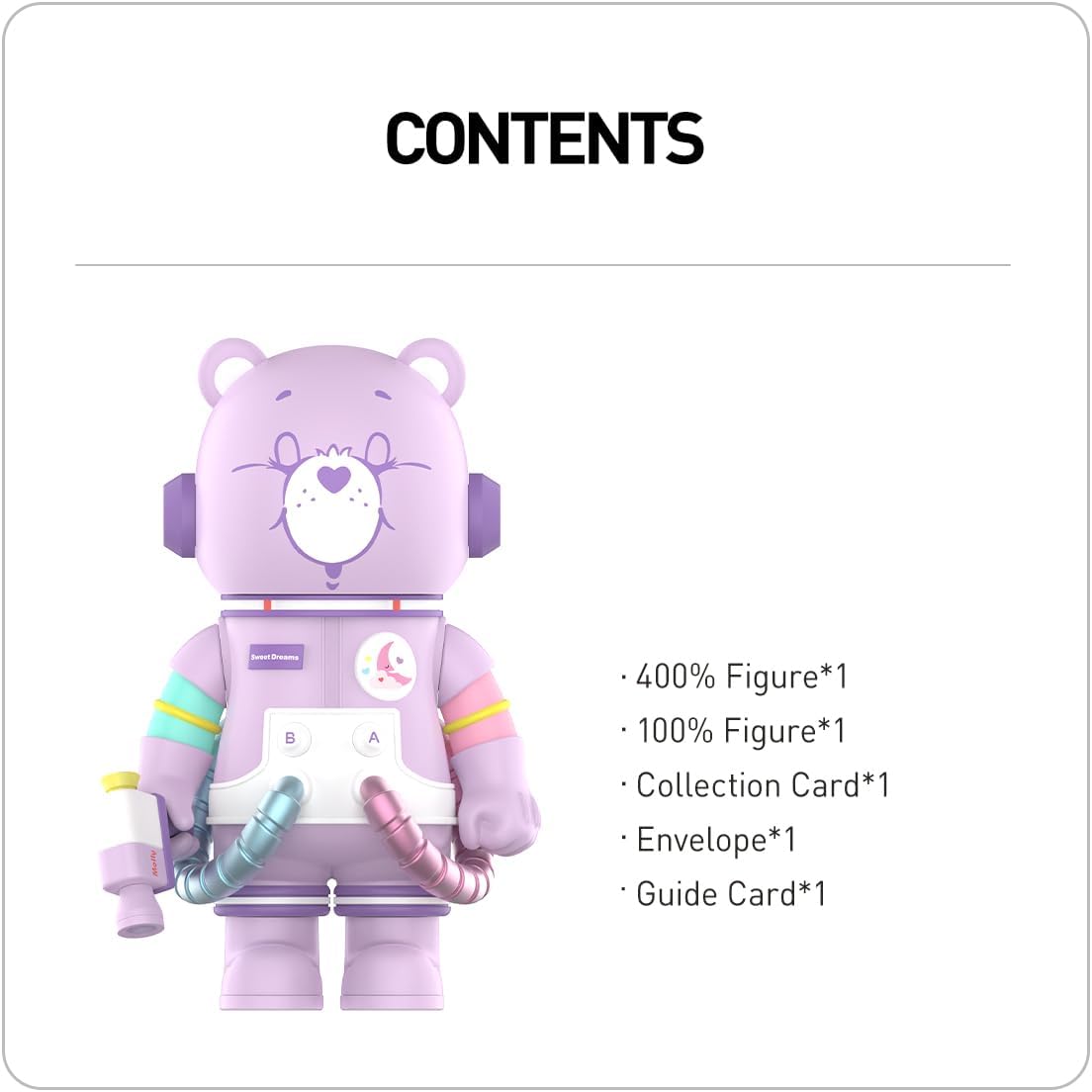 POP MART Mega Space Molly 400%+100% Sweet DreamBears Figures Pop d’Action Figurines Anime de Jouet Figure à Collectionner Cadeaux Créatifs Whole Set Visiter la boutique POP MART