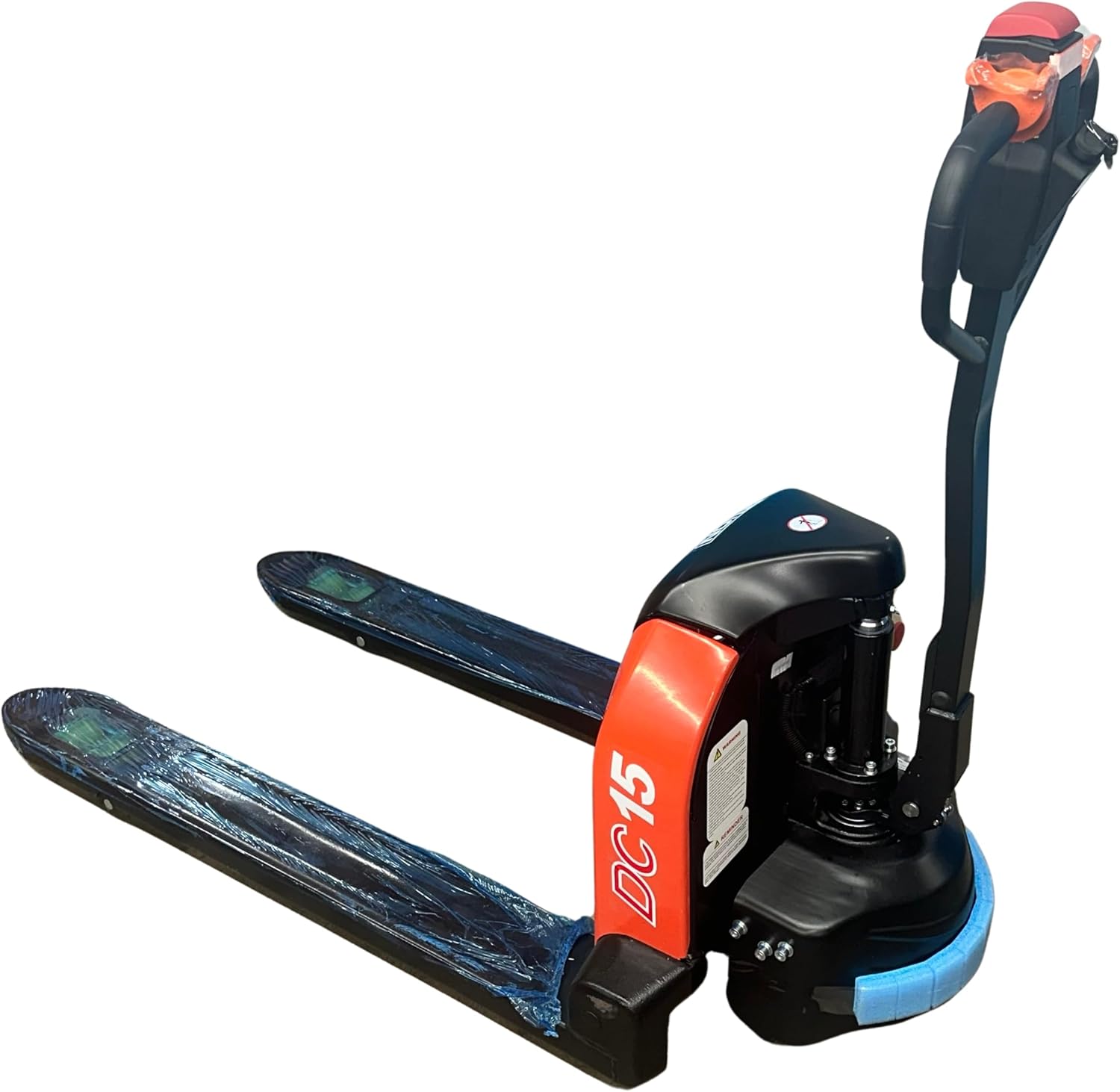 Heli Fully Electric Pallet Jack, 3,300-lbs Capacity Pallet Truck, Standard Duty 27 x 48 Forks, Lithium Battery Truck Motorized Lift Trucks