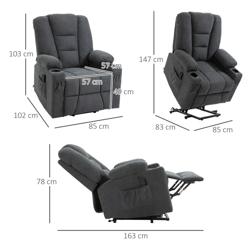 Gotti Upholstered Electric Recliner