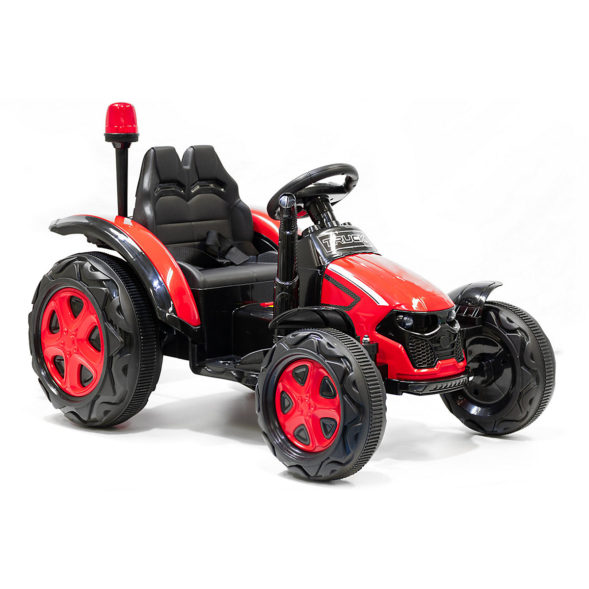 Kidcars Kinder Elektro Traktor 2X30W 12V 7Ah 2.4G RC inkl Anhnger grün
