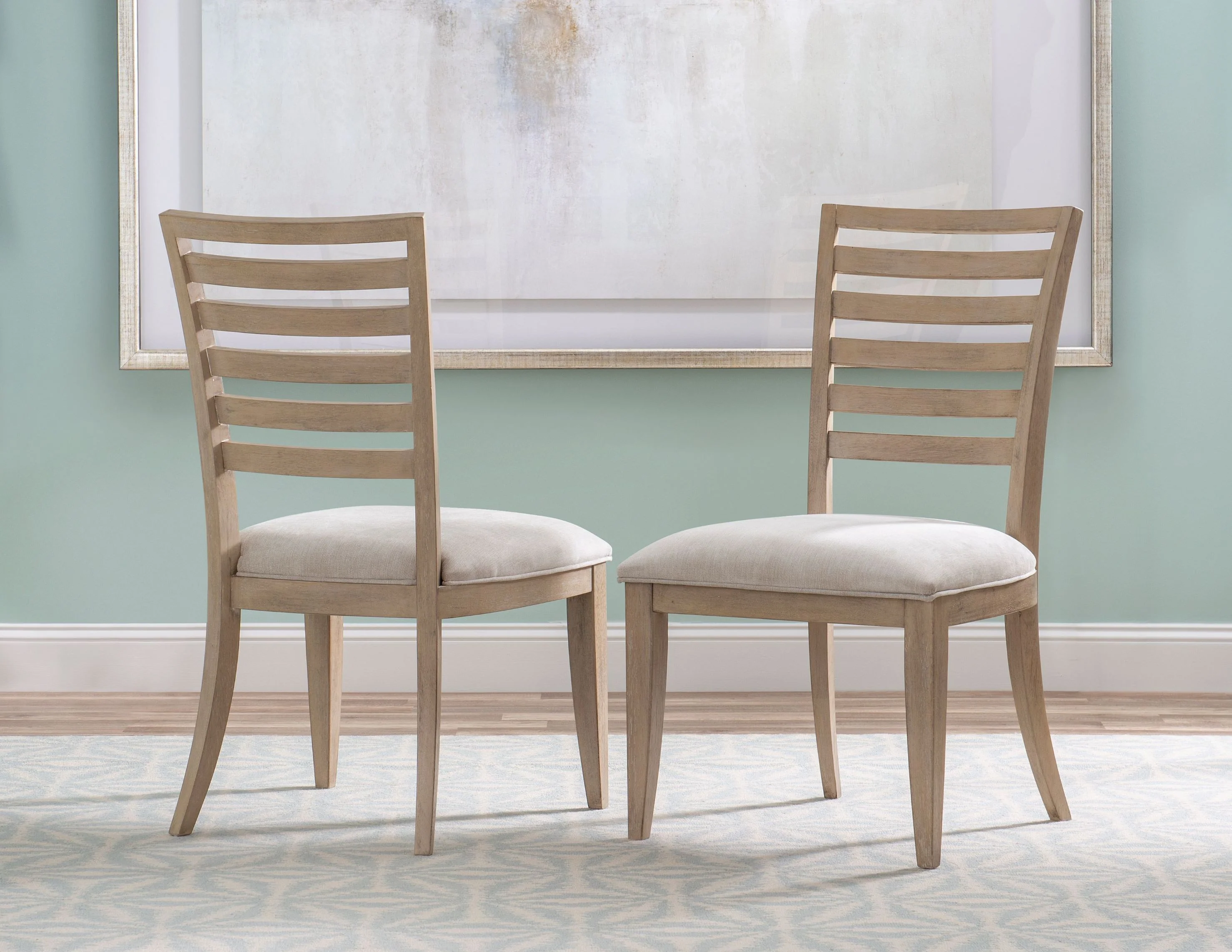 Coastal Sand 5-Pc 48 Round Dining Set