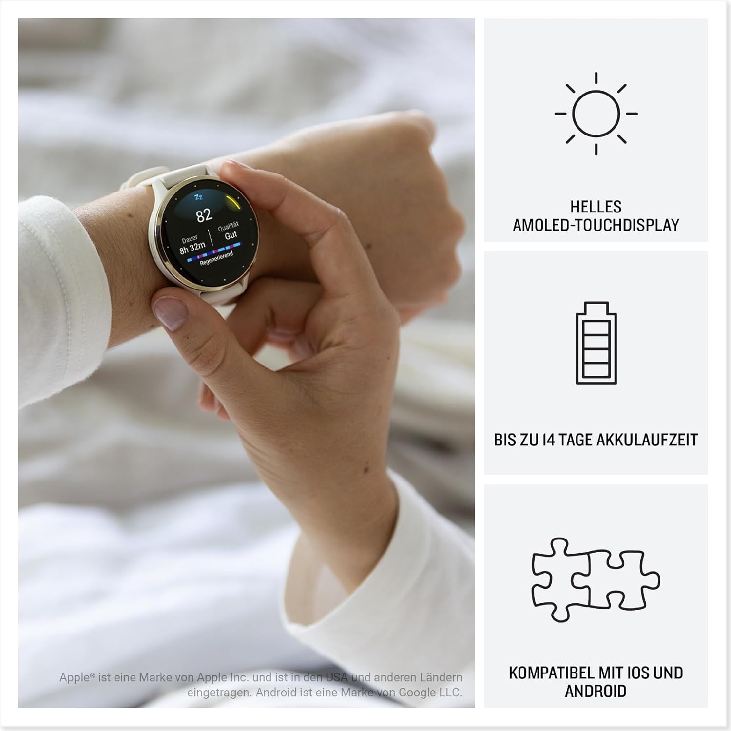 Garmin Venu 3 45mm – Fitness Smartwatch, 1.4