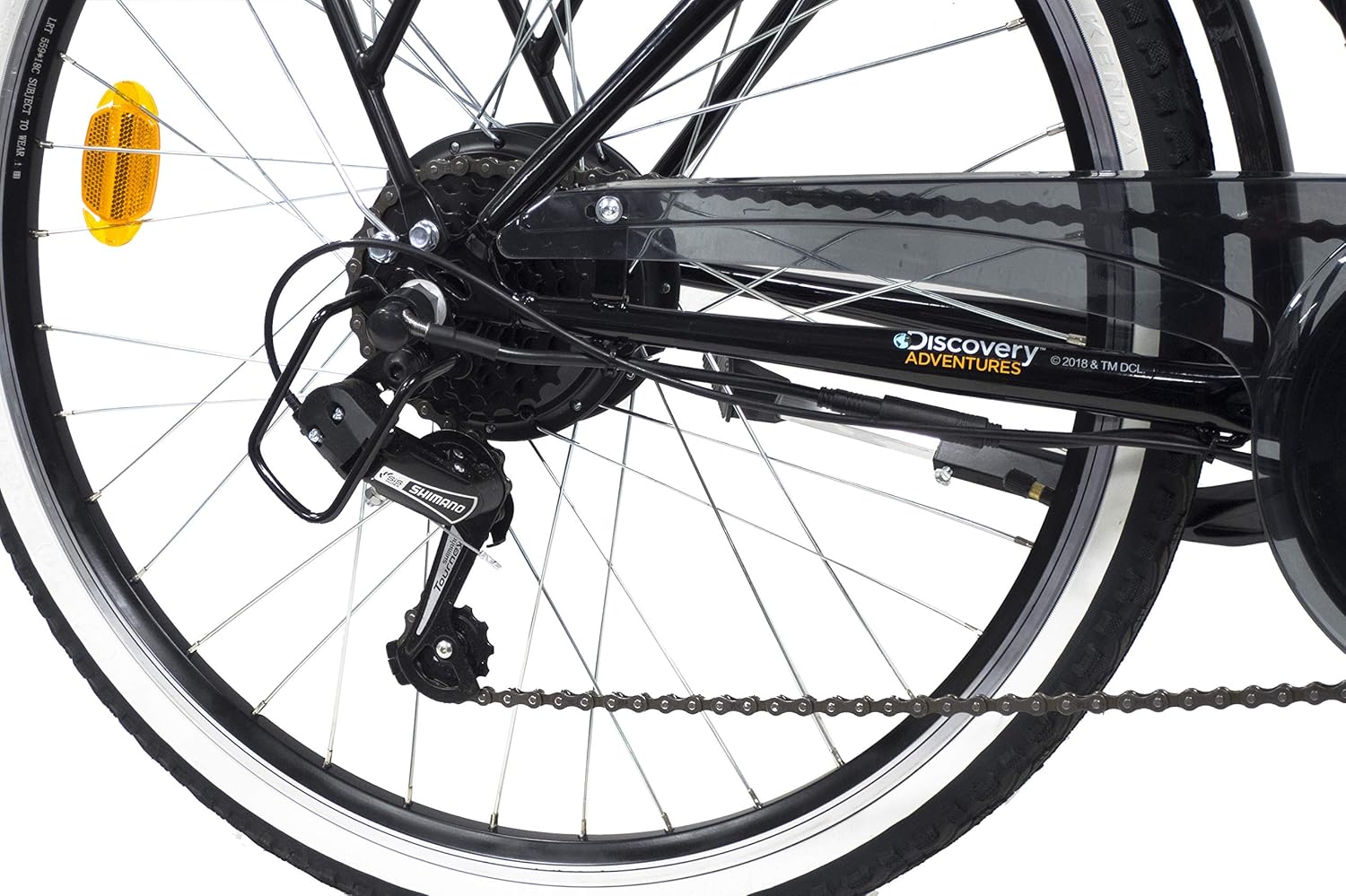 Discovery Ebike E4000 Pedal-Assisted Bicycle, City Bike with 26