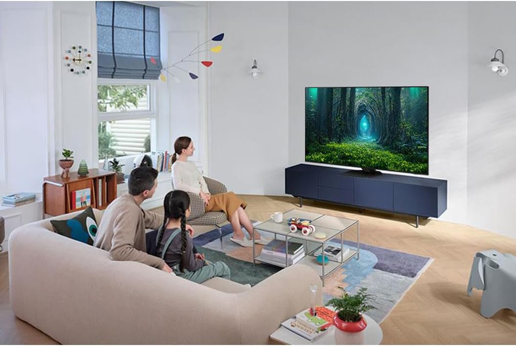 Samsung 65 Inch QN85C 4K Neo QLED HDR Smart TV (2023) - Quantum Matrix Technology With 100% Colour Volume & Alexa Built In, Object Tracking Dolby Atmos, Gaming Hub, Wide Viewing Angle, Multi View [Energy Class F]