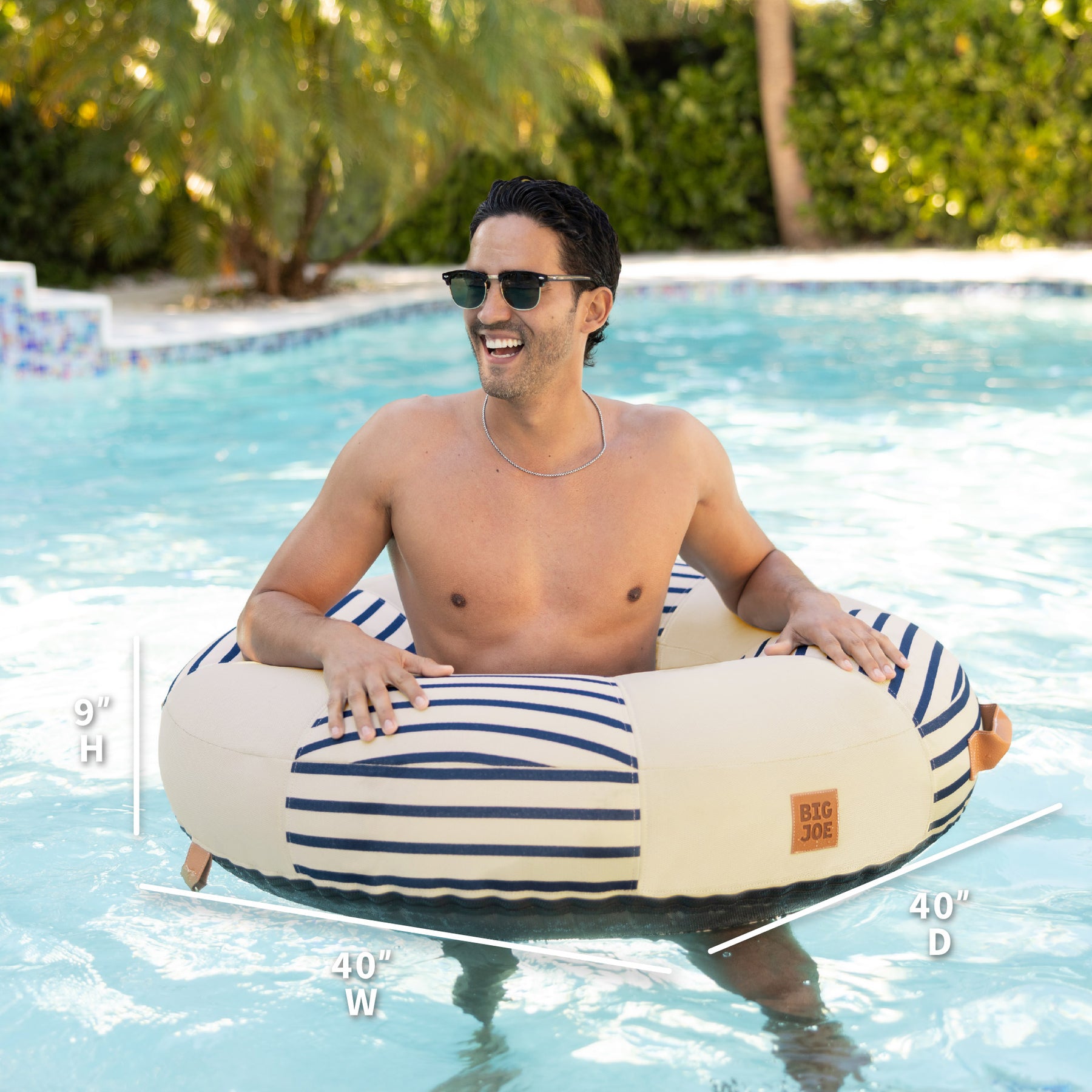 Big Joe® Lux Ring Inflatable Pool Float