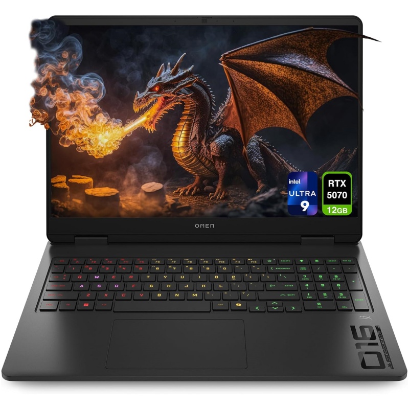 HP OMEN 16 Gaming Laptop, Intel Ultra 9-285H, 32 GB DDR5 RAM, 2 TB PCIe SSD, 16