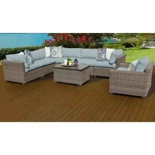 Rochford 8 Piece Sectional Seating Group with Cushions