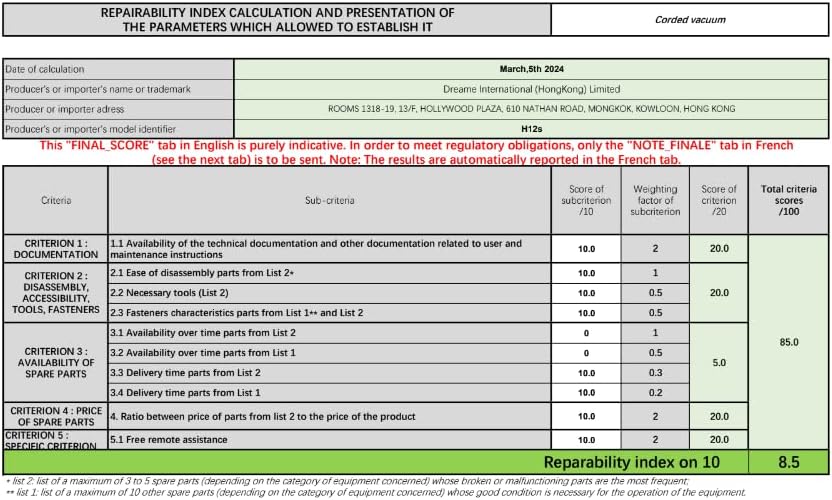 dreame H12 Pro Ultra Wet and Dry Vacuum Cleaner, 60°C Wash, 30 Min Dry, Auto Double Rotating Cleaning with Heavy Duty Scraper, 16 kPa Suction, 2 Edge Brush, Intelligent Detection