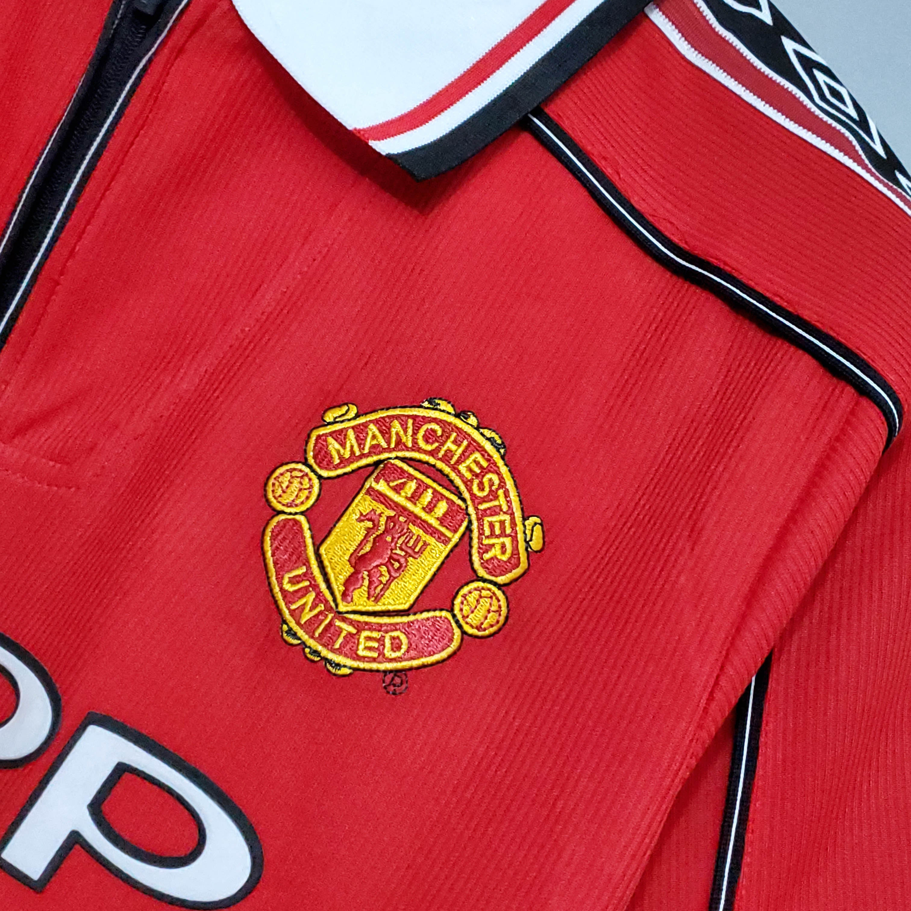 1998/1999 Retro Man Utd Home Football Shirt 1:1 Thai Quality