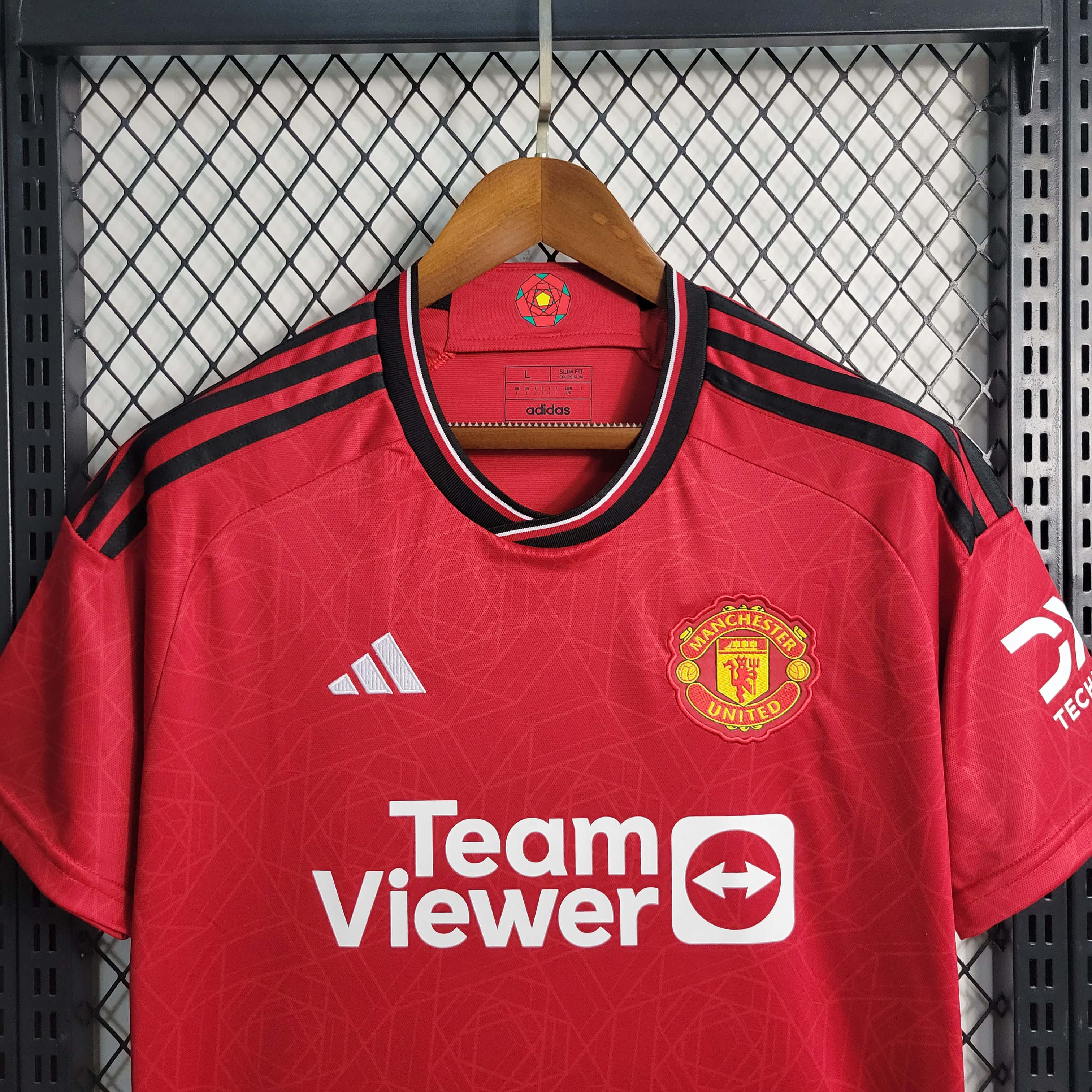2023/2024 Man Utd Home Football Shirt 1:1 Thai Quality