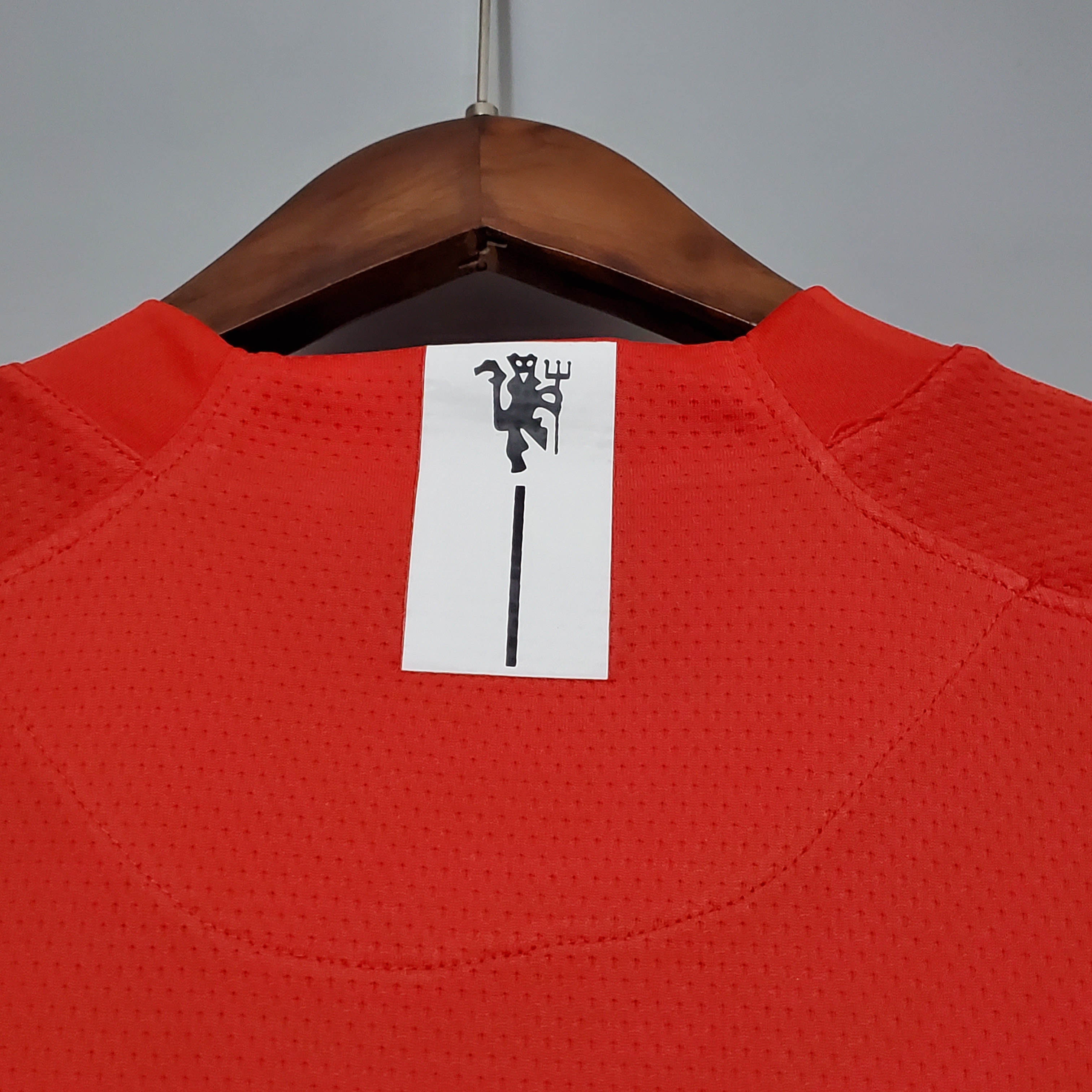 2007/2008 Retro Man Utd Home Champions League Edition Football Shirt 1:1 Thai Quality