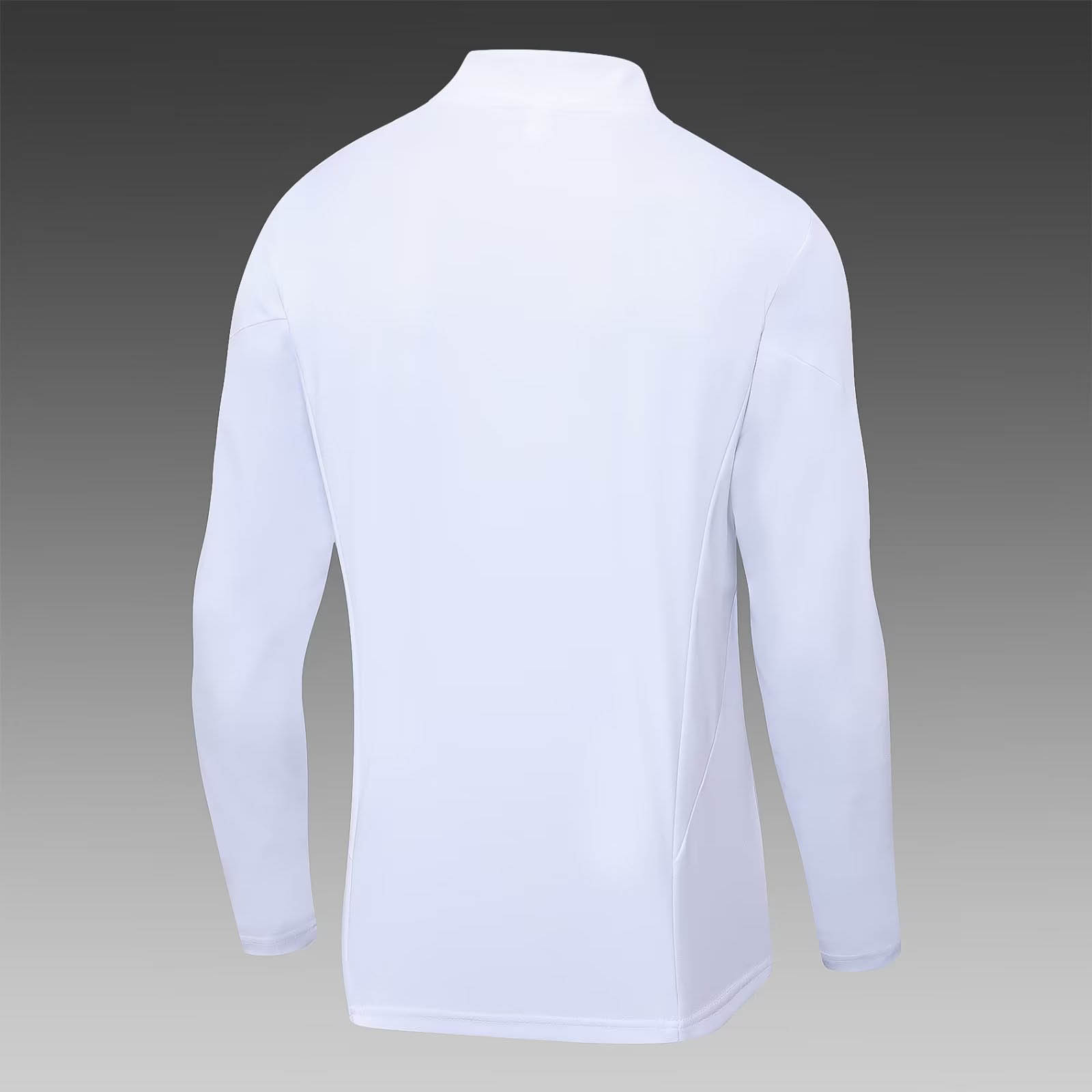 2023/2024 Man Utd Half-Pull Training Suit White Football Shirt 1:1 Thai Quality Set