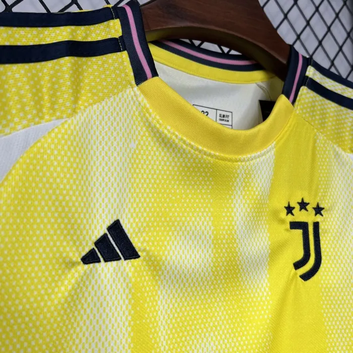 Kids Juventus Away Jersey 24/25 Football Kit