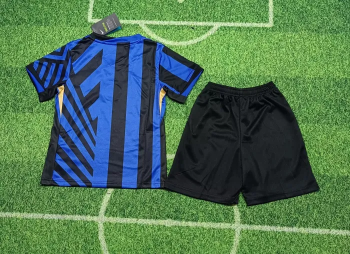 Kids Inter Milan Home Jersey 24/25 Football Kit 1:1 Thai Quality Kids Size