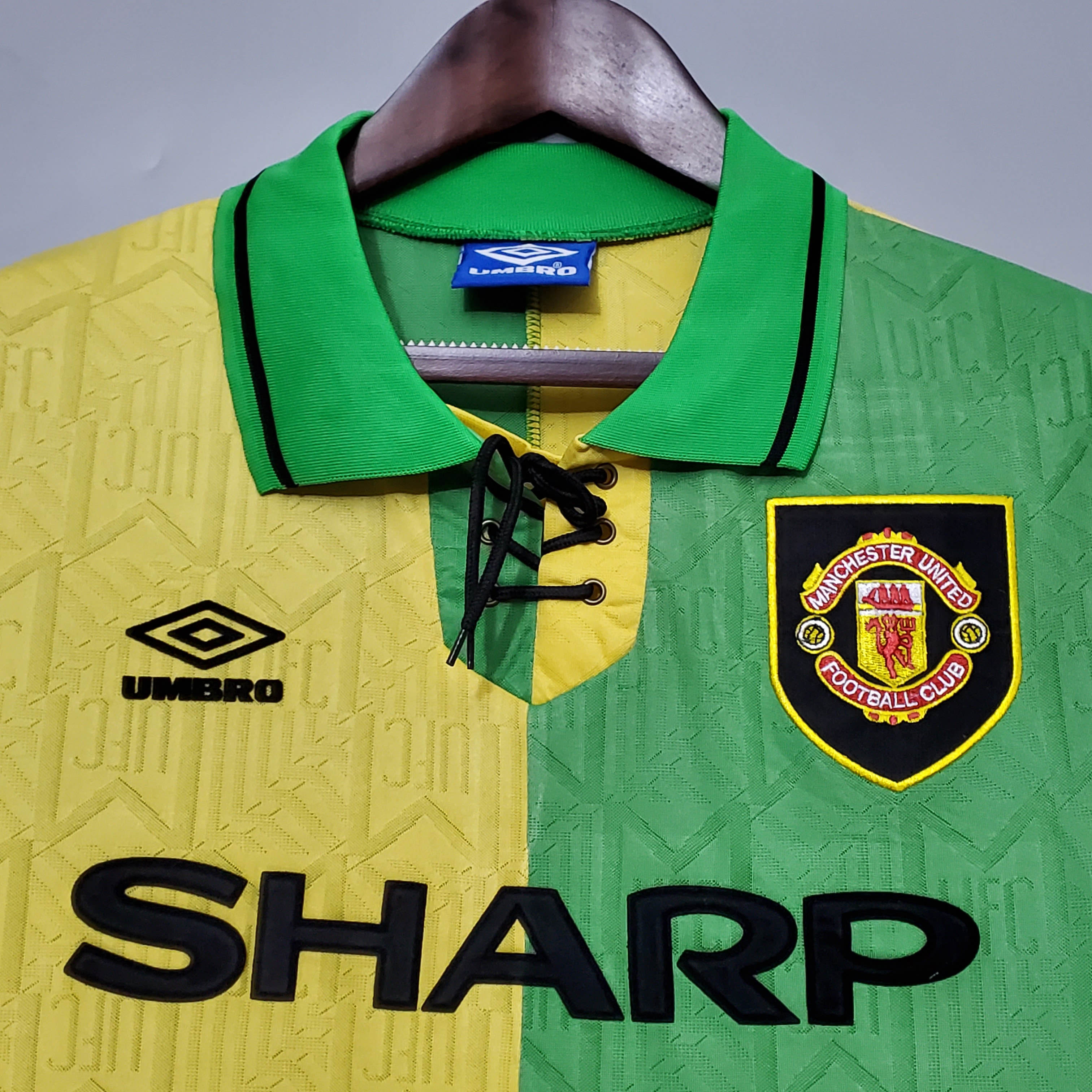 1992/1994 Retro Man Utd Third Away Football Shirt 1:1 Thai Quality