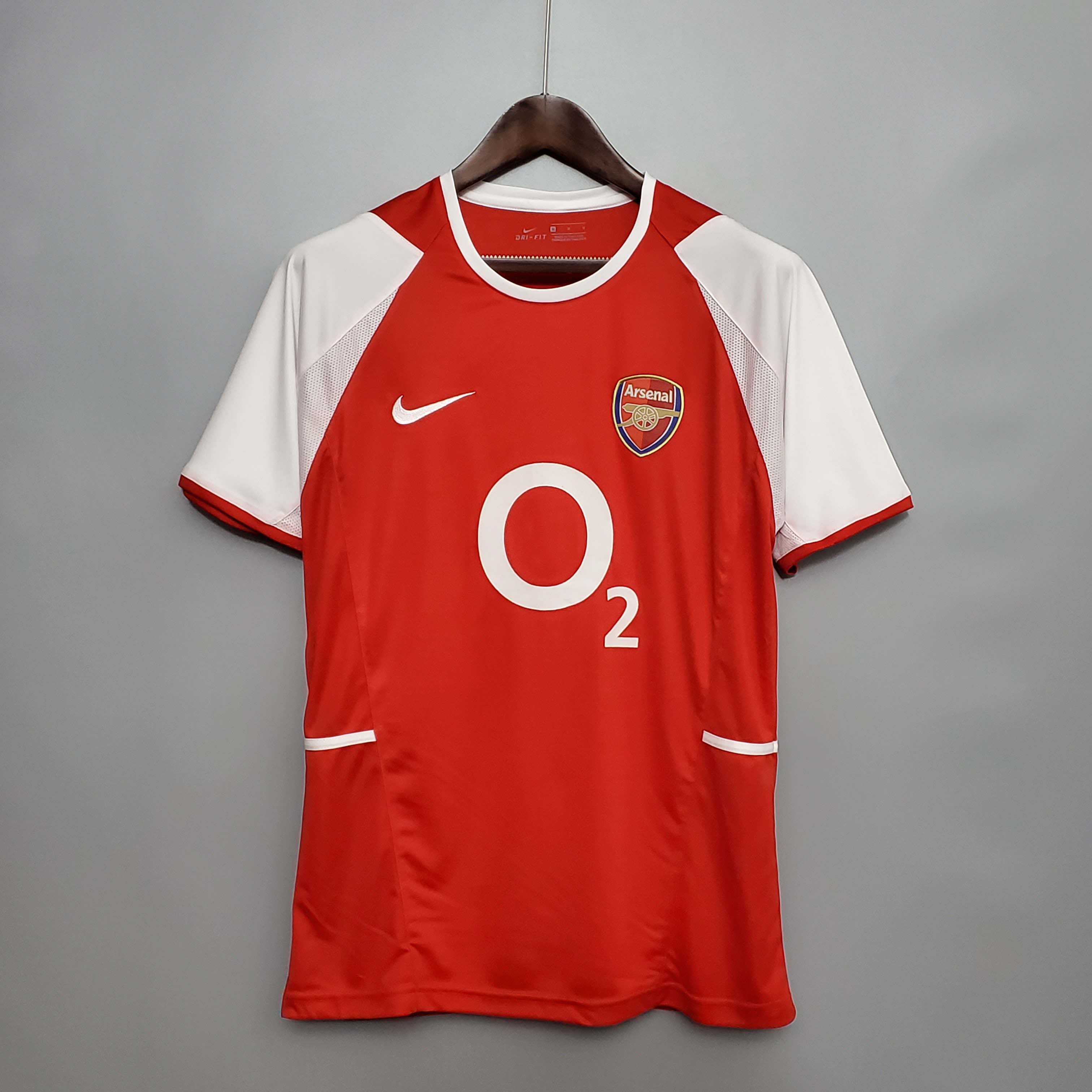 2002/2004 Retro AFC Home Football Shirt 1:1 Thai Quality