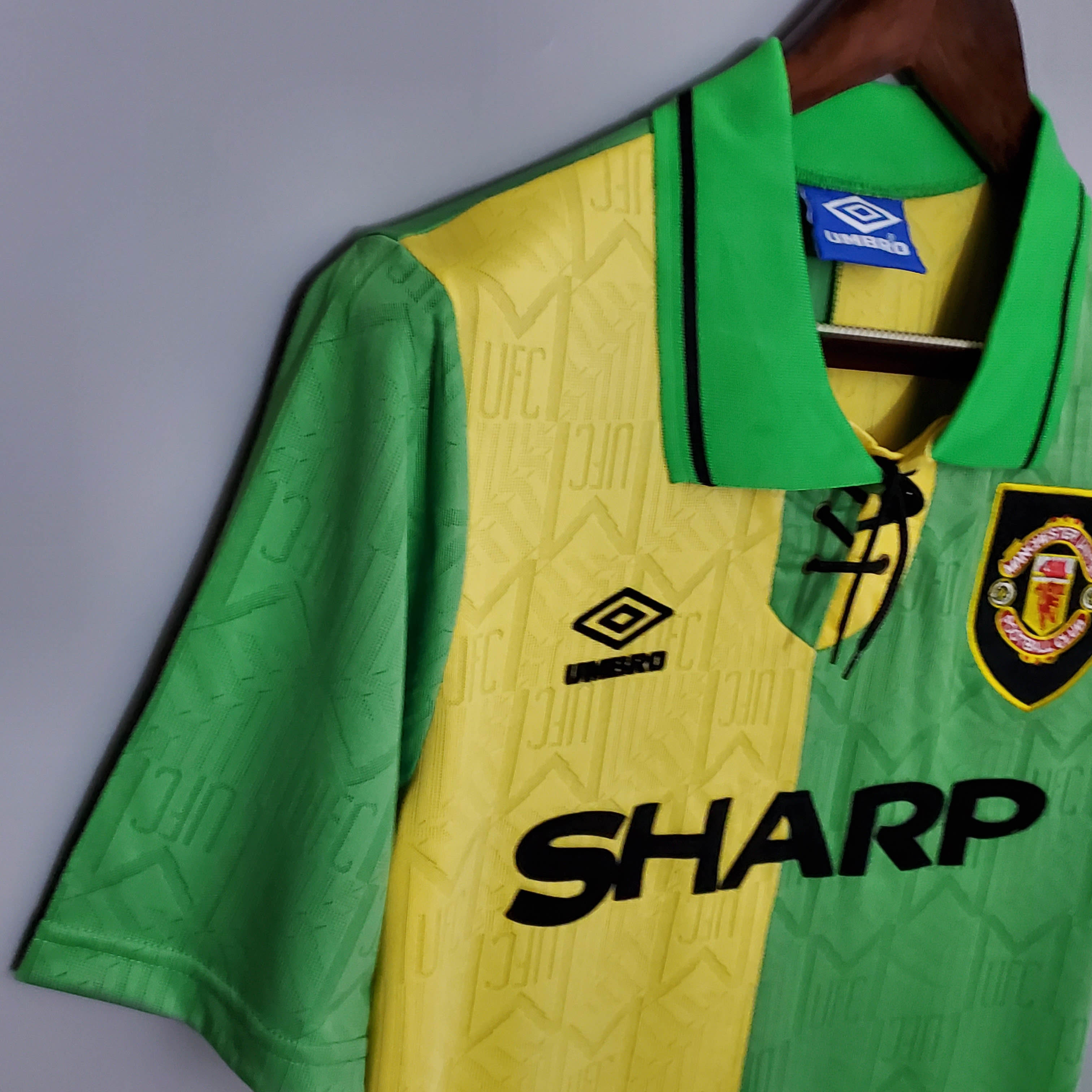1992/1994 Retro Man Utd Third Away Football Shirt 1:1 Thai Quality