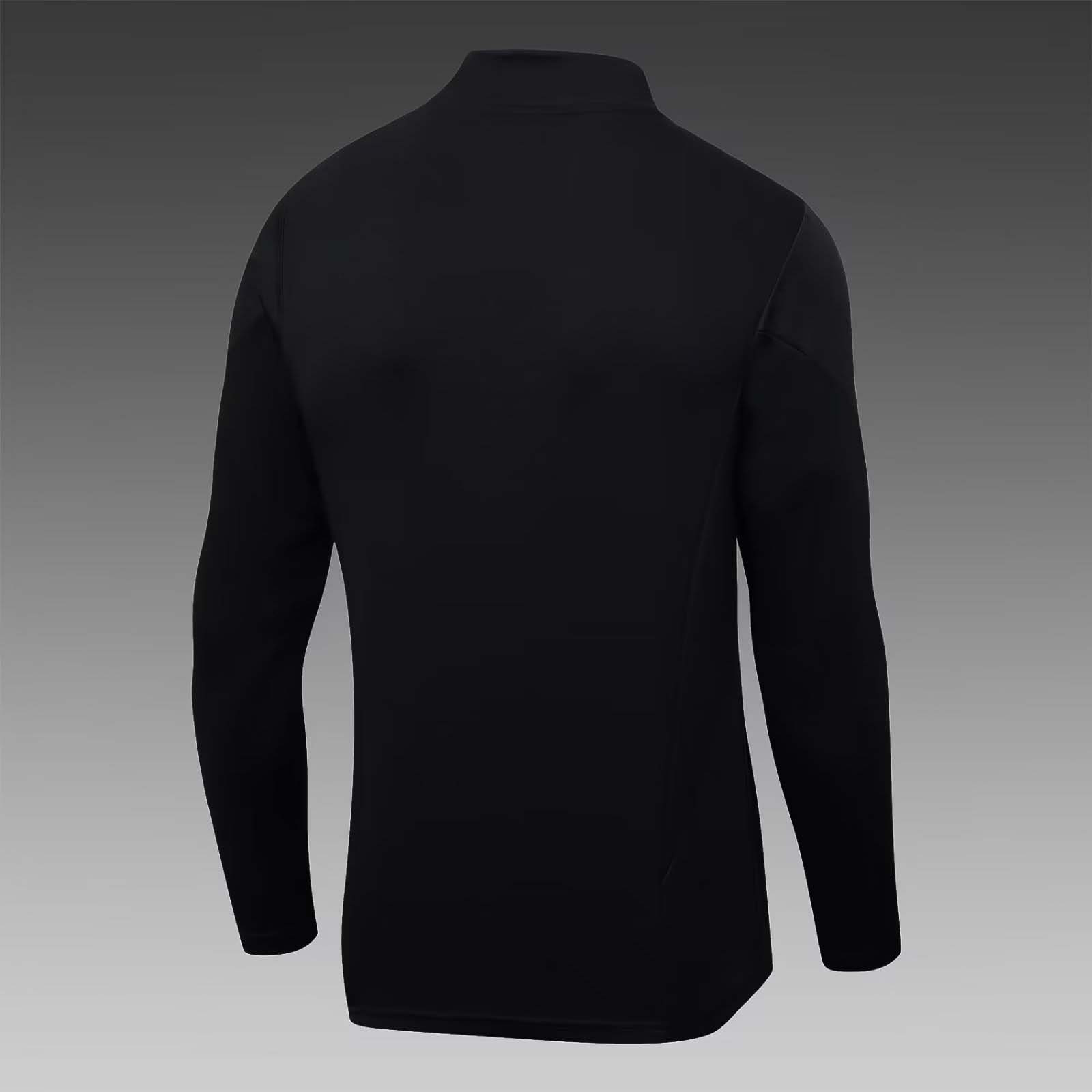 2023/2024 AFC Half-Pull Training Suit black Football Shirt 1:1 Thai Quality Set