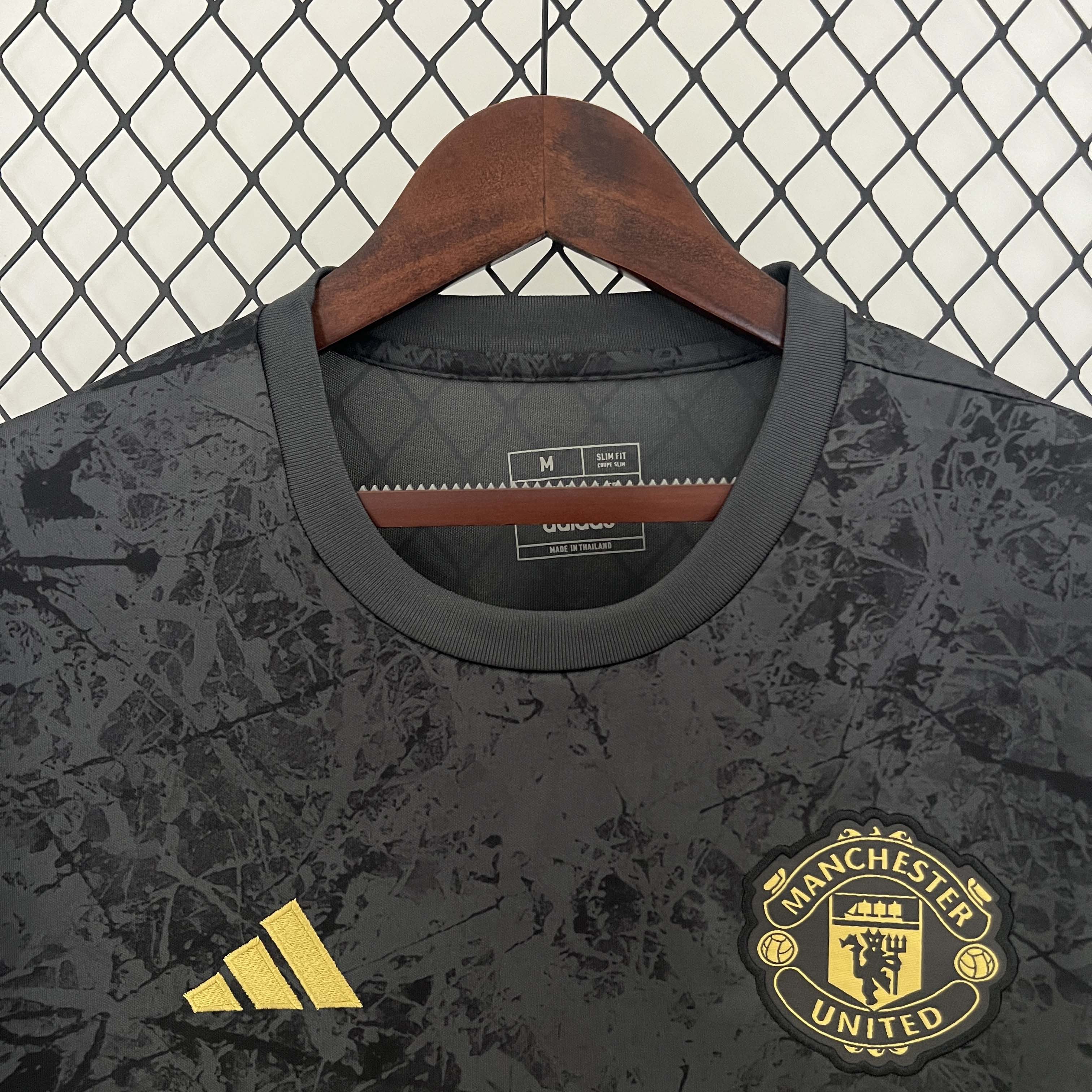 2024/2025 Man Utd Special Edition Black Football Shirt 1:1 Thai Quality
