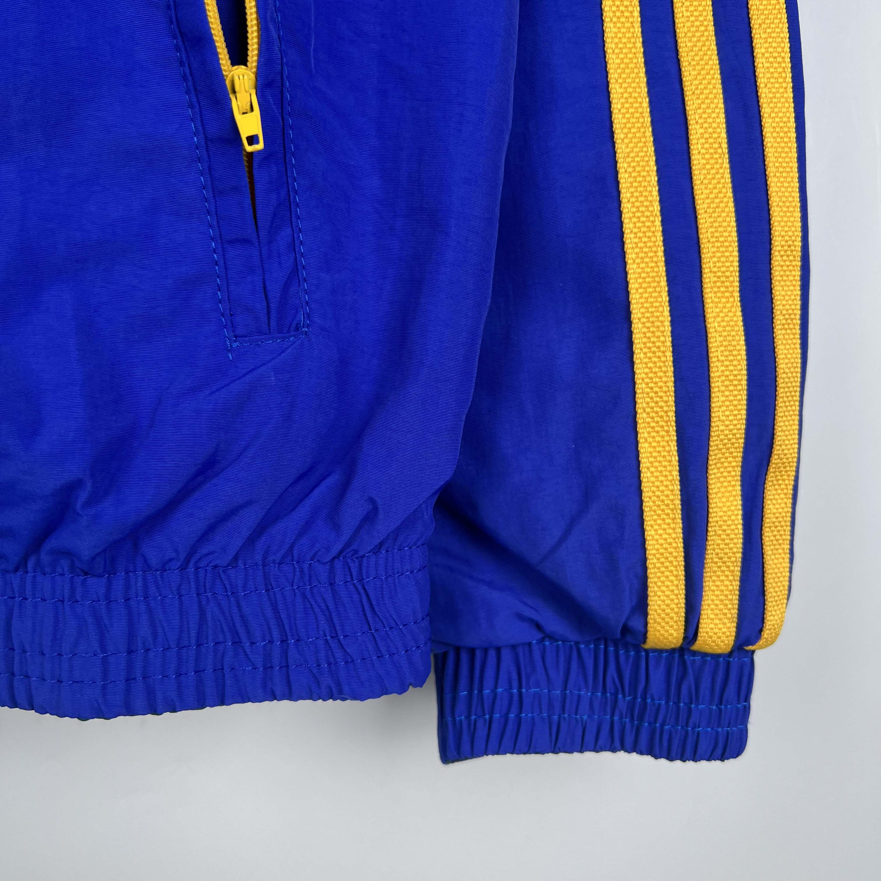 2023/2024 Man Utd Reversible WindbreakerBlue-GreenSoccer Jersey 1:1 Thai Quality