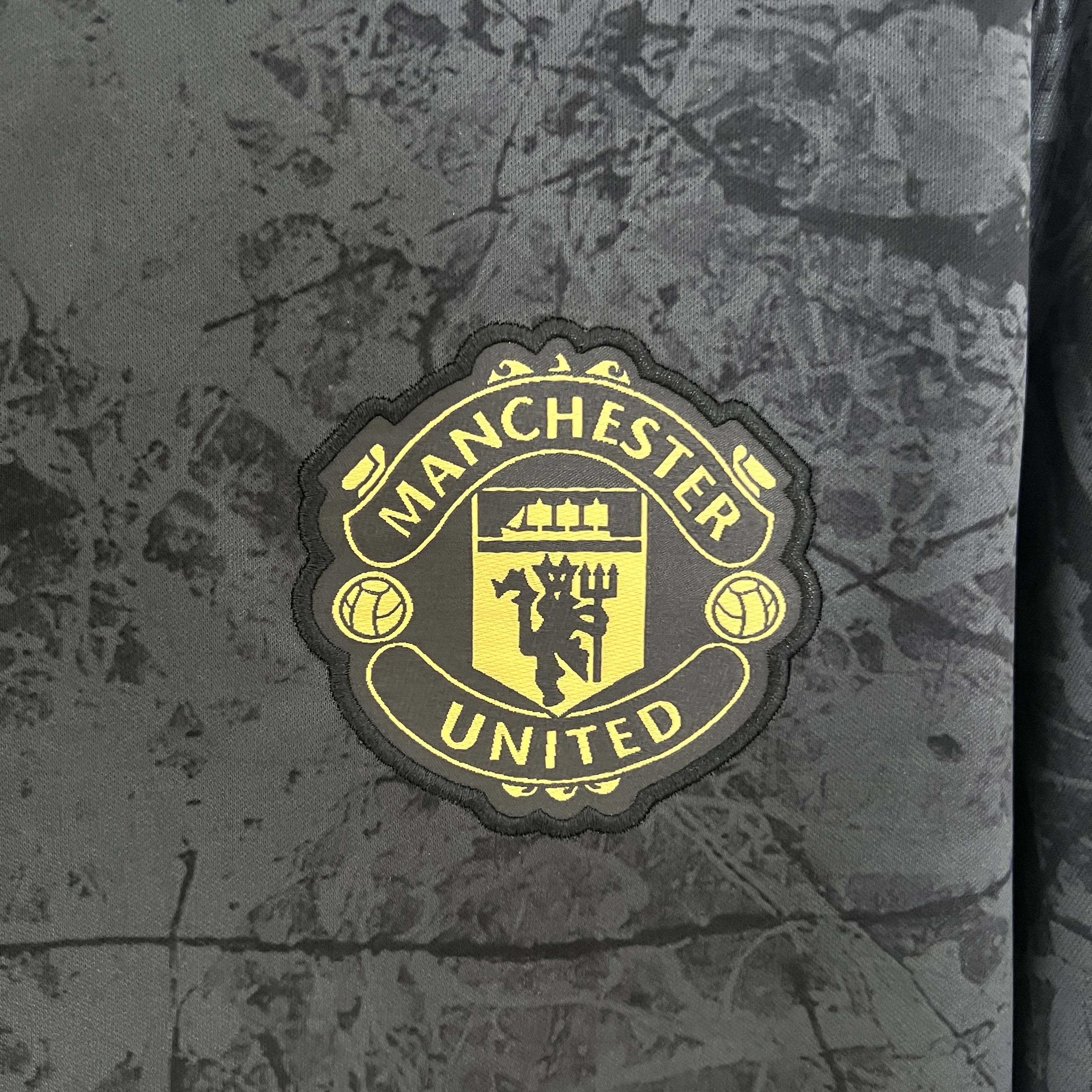 2024/2025 Man Utd Special Edition Black Football Shirt 1:1 Thai Quality