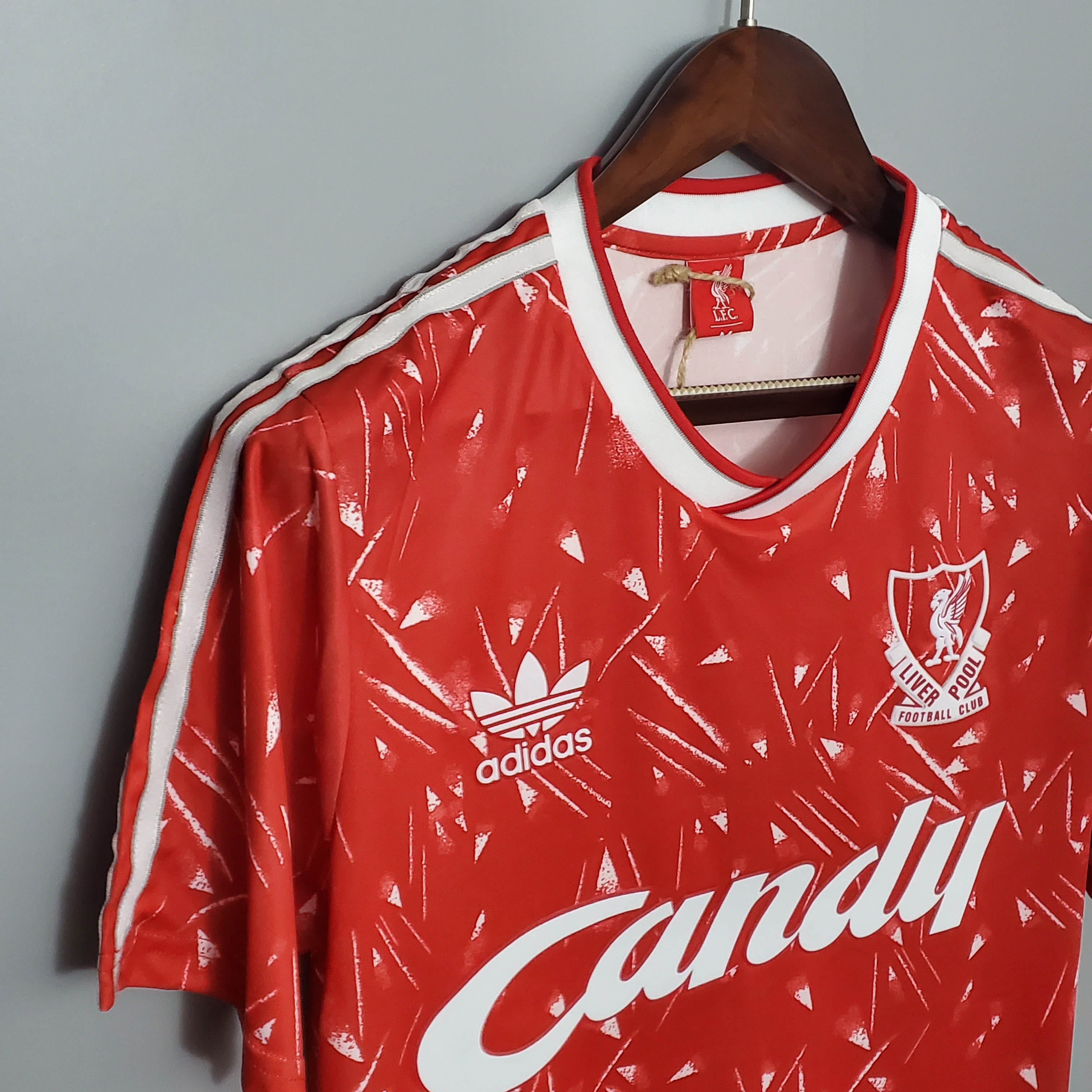 Retro 1989/1991 LFC Football Shirt Home 1:1 Thai Quality