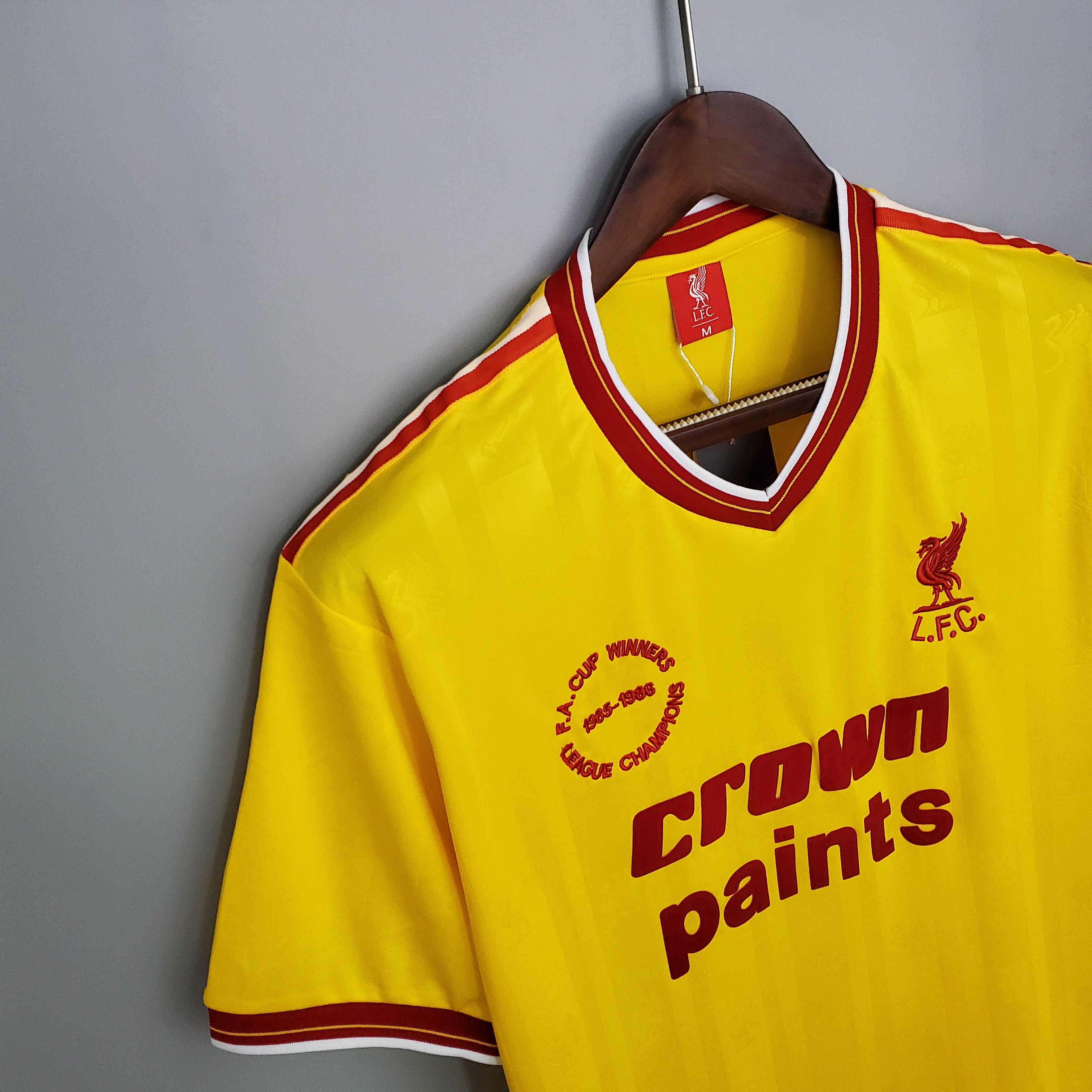 1985/1986 Retro LFC Away Football Shirt 1:1 Thai Quality