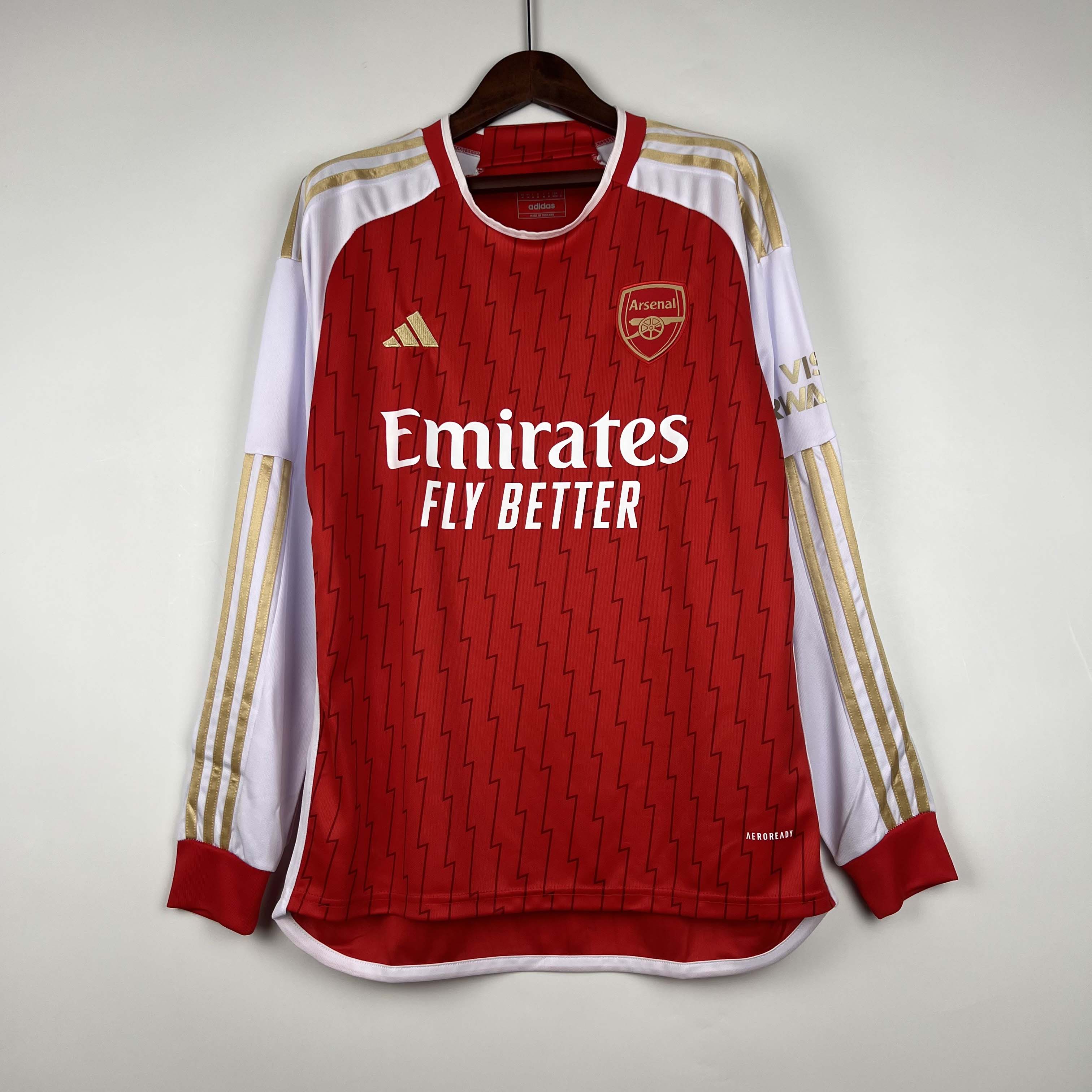 2023/2024 Long Sleeve AFC Home Football Shirt 1:1 Thai Quality