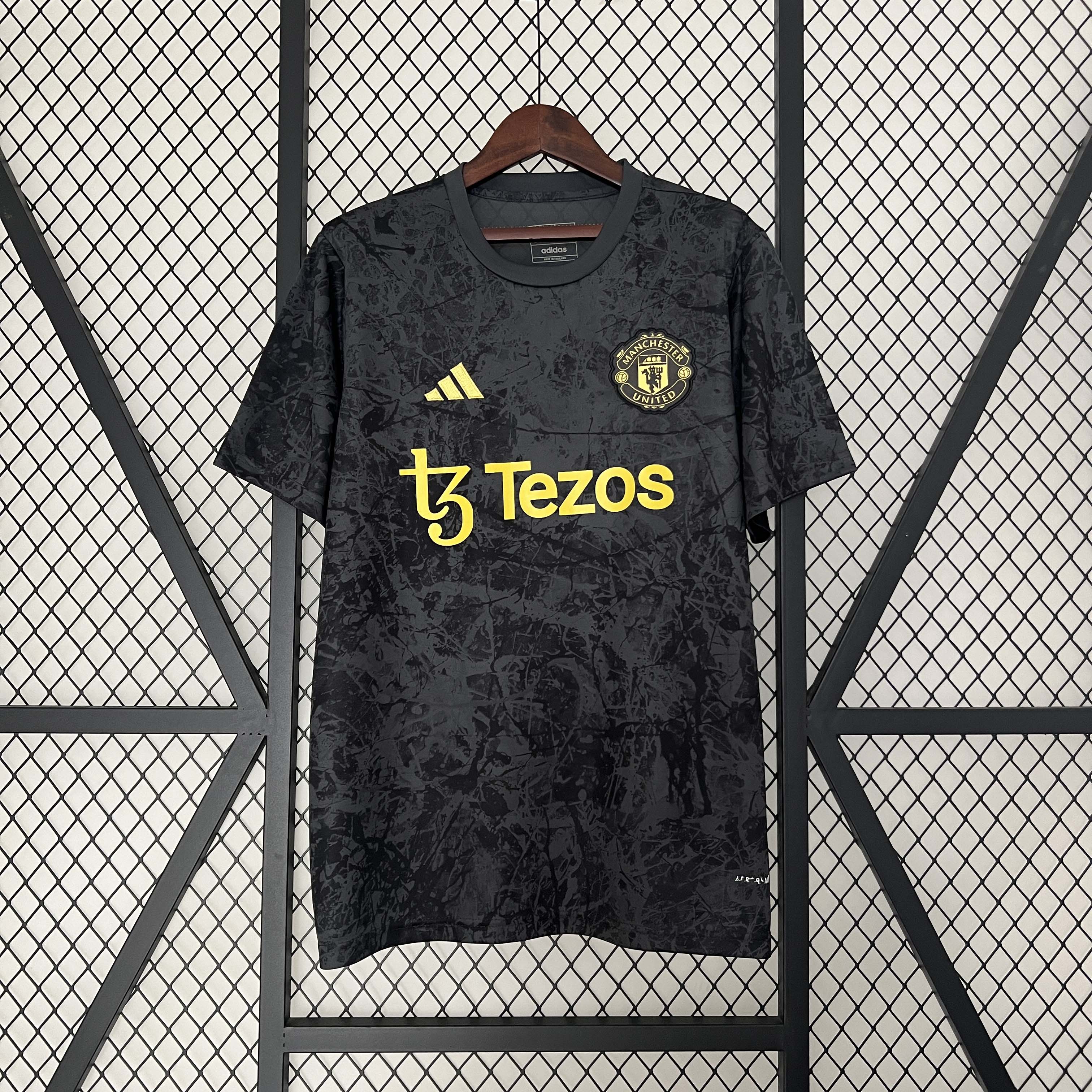 2024/2025 Man Utd Special Edition Black Football Shirt 1:1 Thai Quality