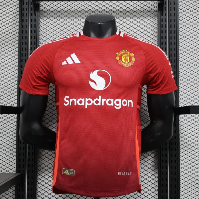 Player Man Utd home Kit 24/25 Football Jersey 1:1 Thai quality