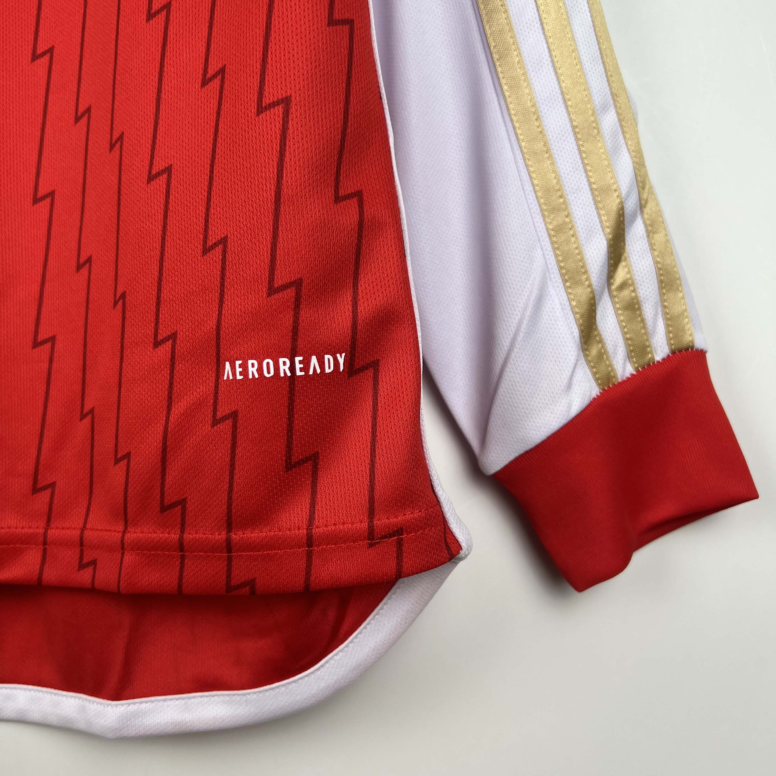 2023/2024 Long Sleeve AFC Home Football Shirt 1:1 Thai Quality