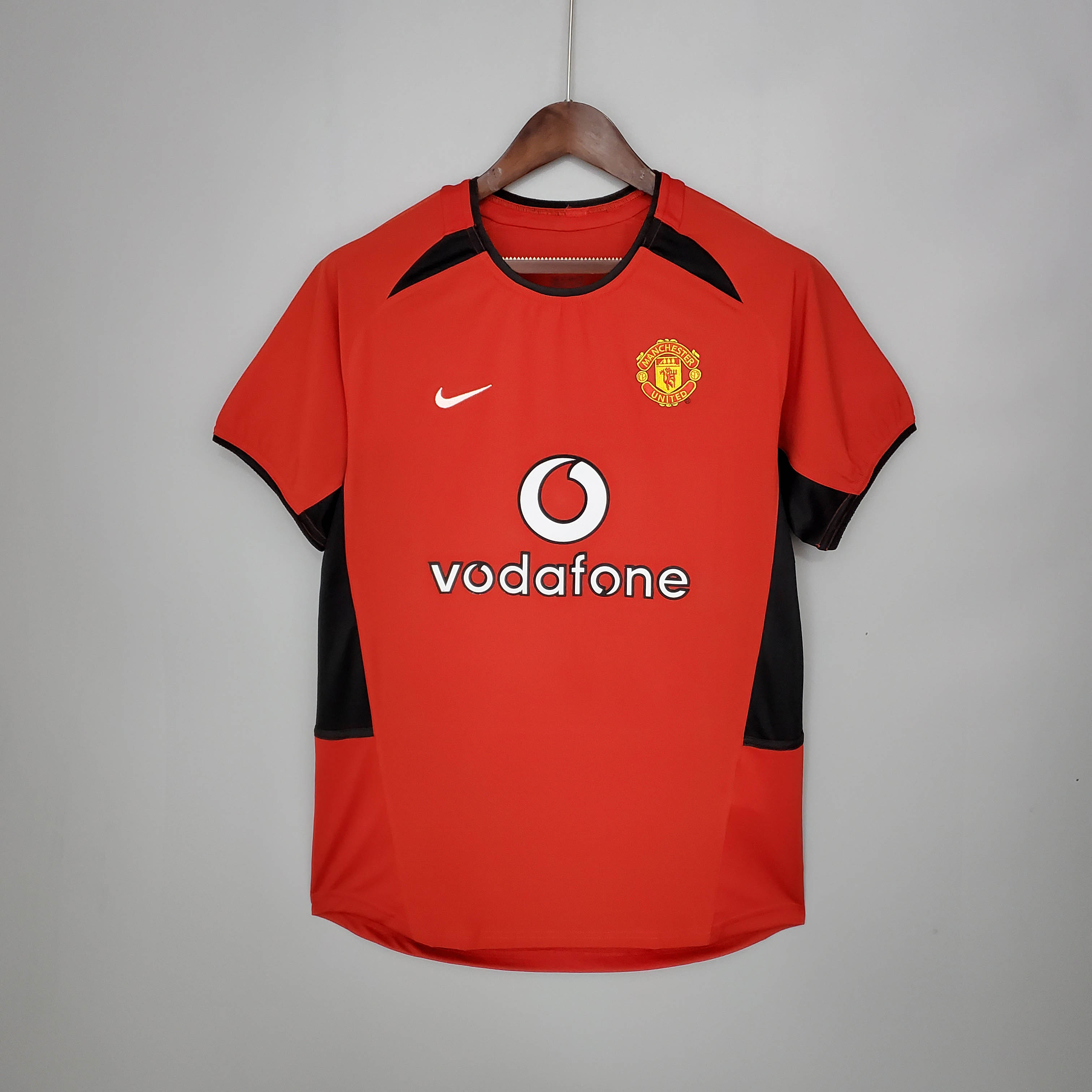 2002/2004 Retro Man Utd Home Football Shirt 1:1 Thai Quality