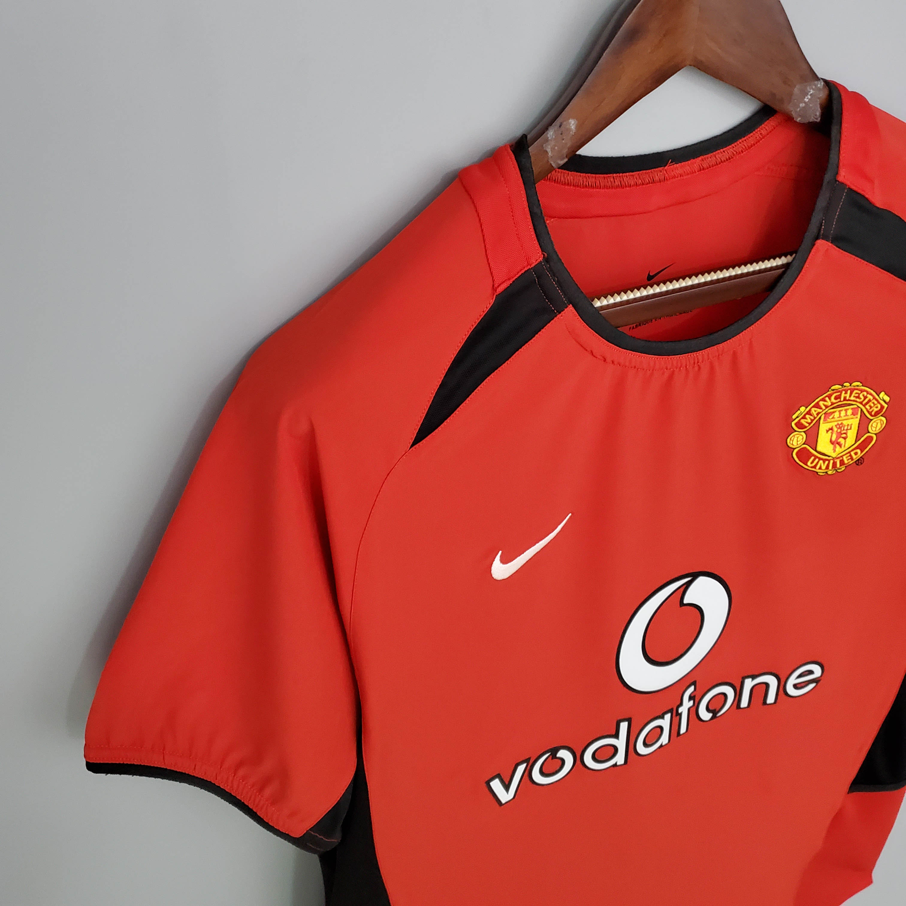2002/2004 Retro Man Utd Home Football Shirt 1:1 Thai Quality