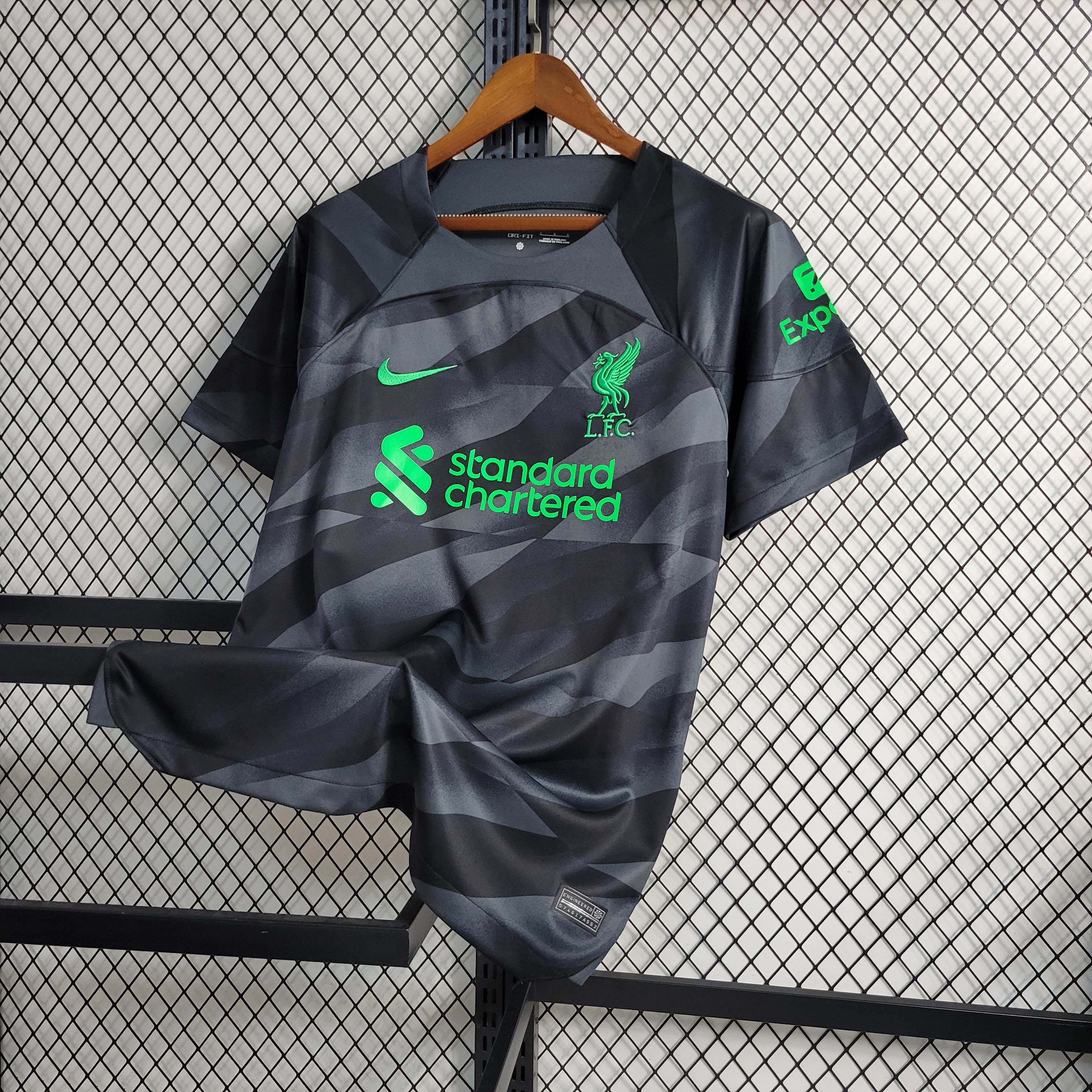 2023/2024 LFC Goalkeeper Black Soccer Jersey 1:1 Thai Quality