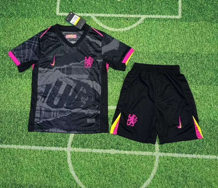 Kids Chelsea Third Kit 24/25 Football Jersey 1:1 Thai Quality Kids Size