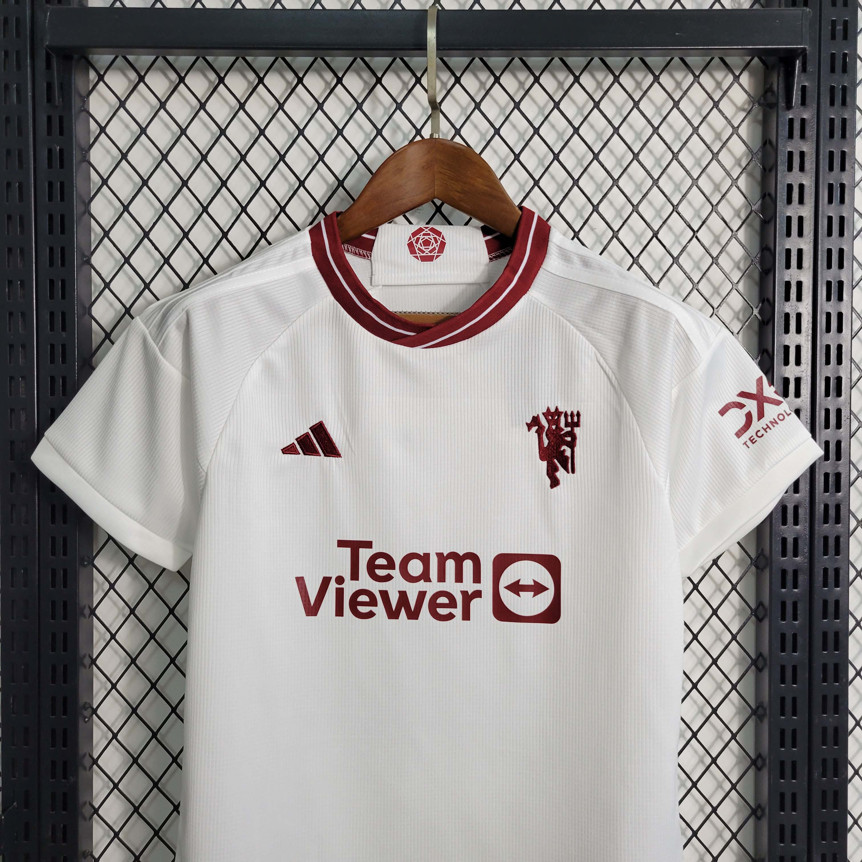2023/2024 Man Utd Third Away Football Shirt 1:1 Thai Quality Kids Size