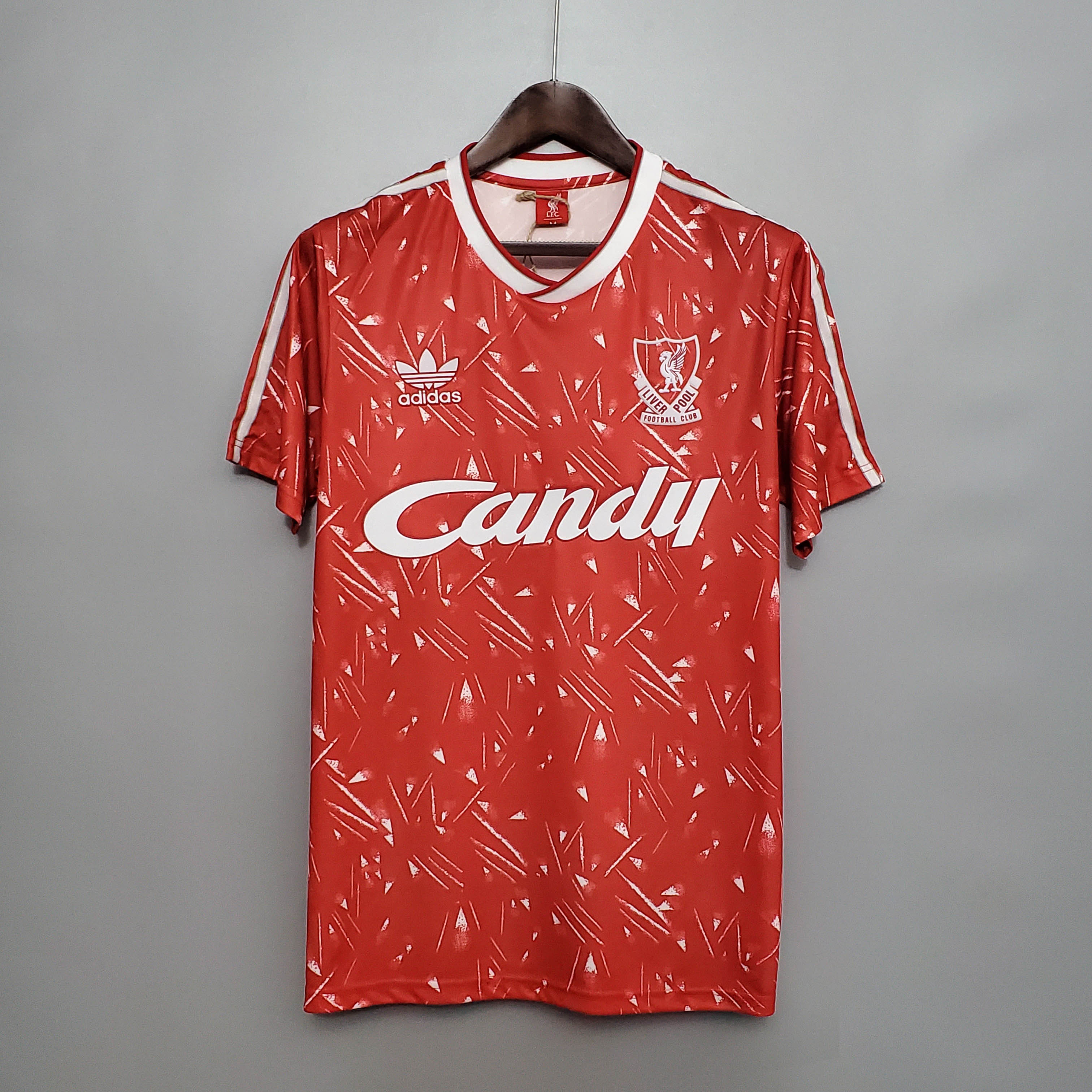 Retro 1989/1991 LFC Football Shirt Home 1:1 Thai Quality