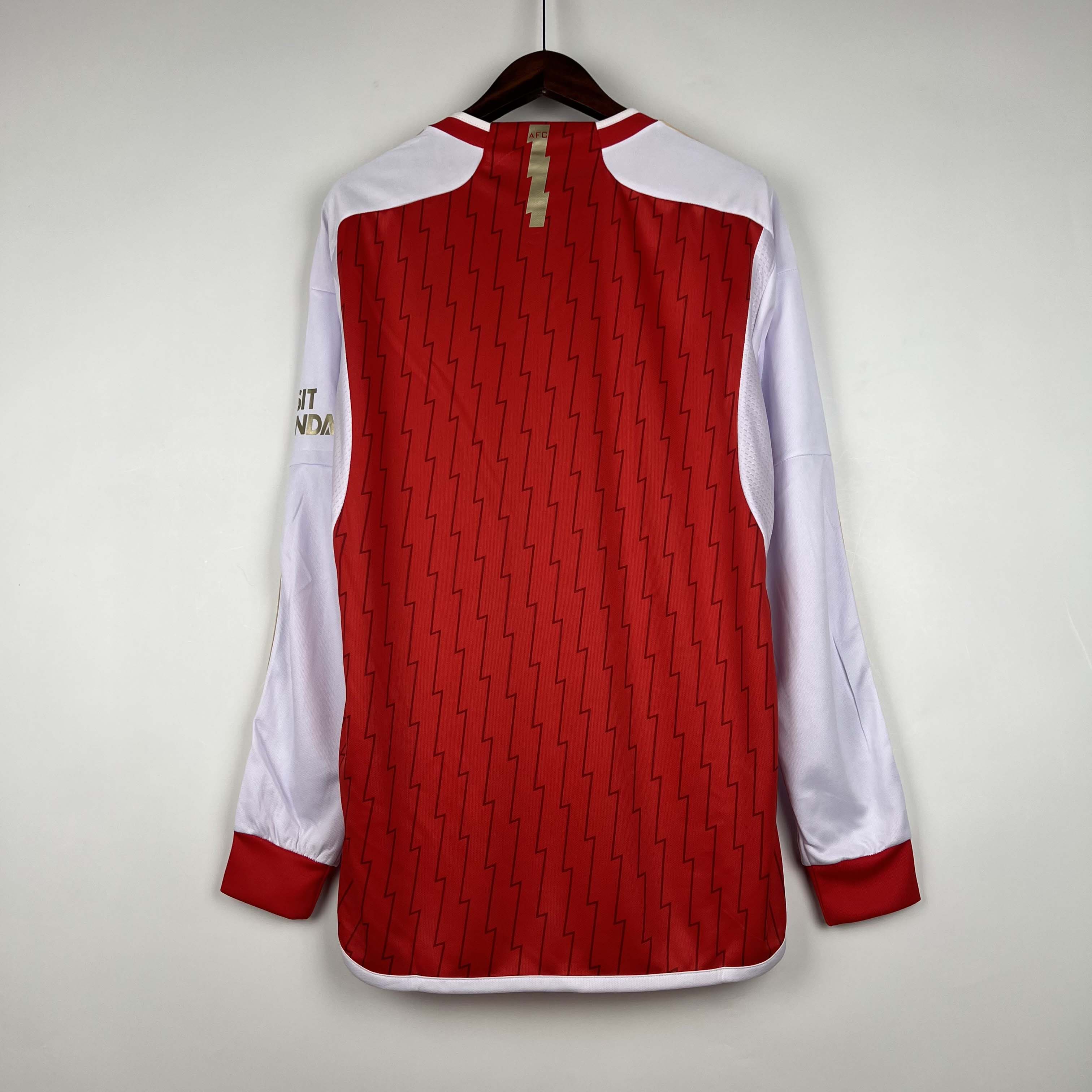 2023/2024 Long Sleeve AFC Home Football Shirt 1:1 Thai Quality
