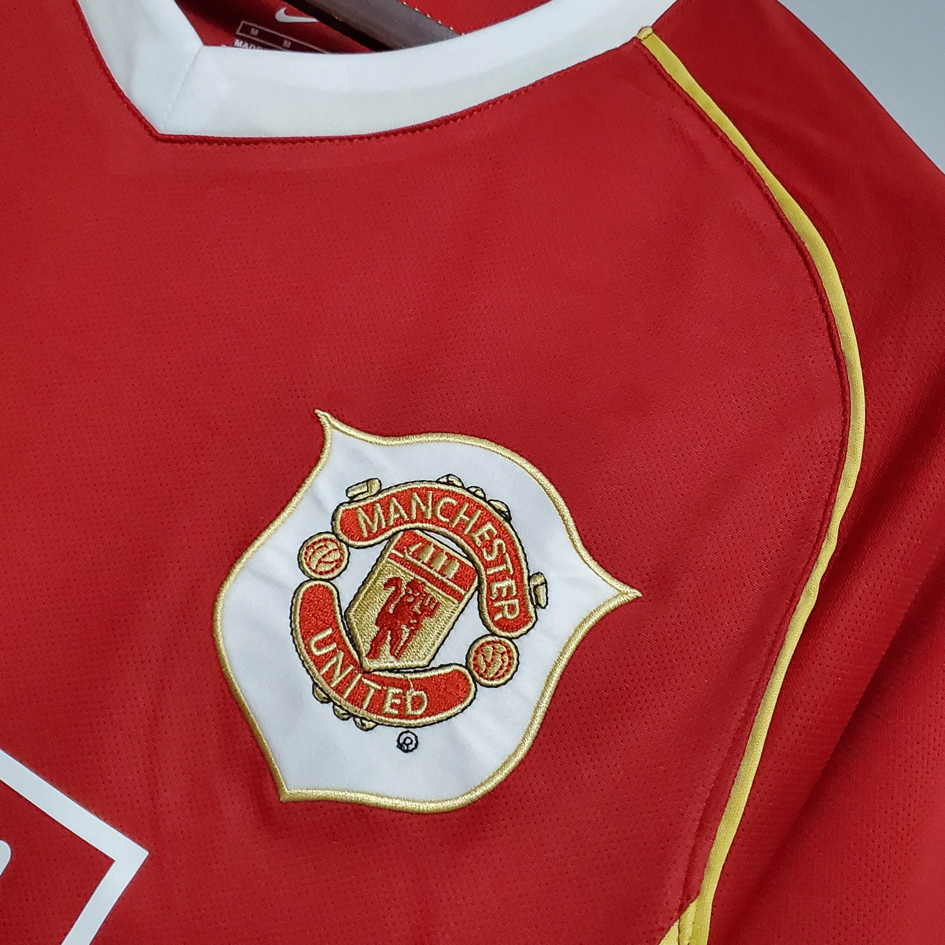 2006/2007 Retro Man Utd Home Football Shirt 1:1 Thai Quality